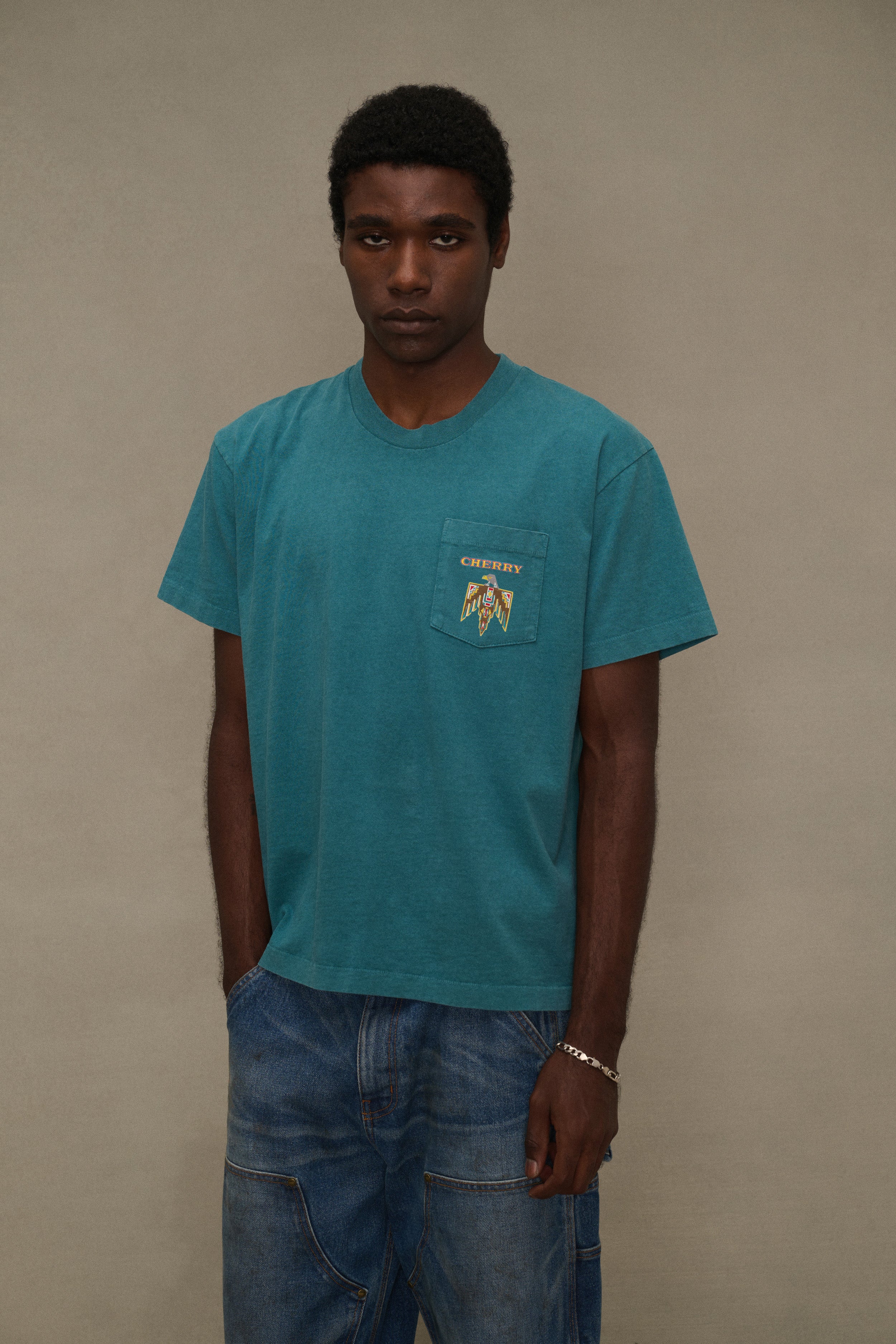 Mojave Desert Classic Pocket T-Shirt (Emerald)