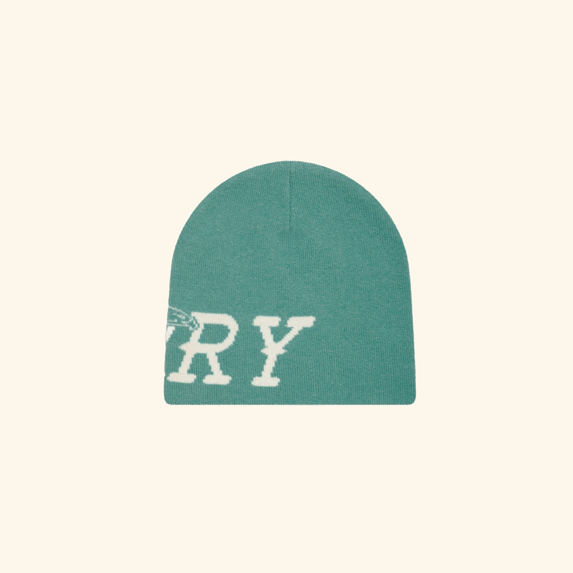 Flying Cherry Skull Cap (Light Emerald)