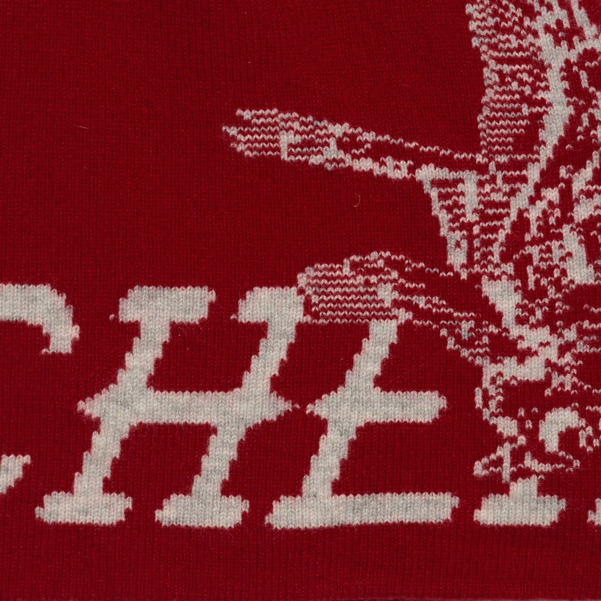 Flying Cherry Skull Cap (Cherry Red)