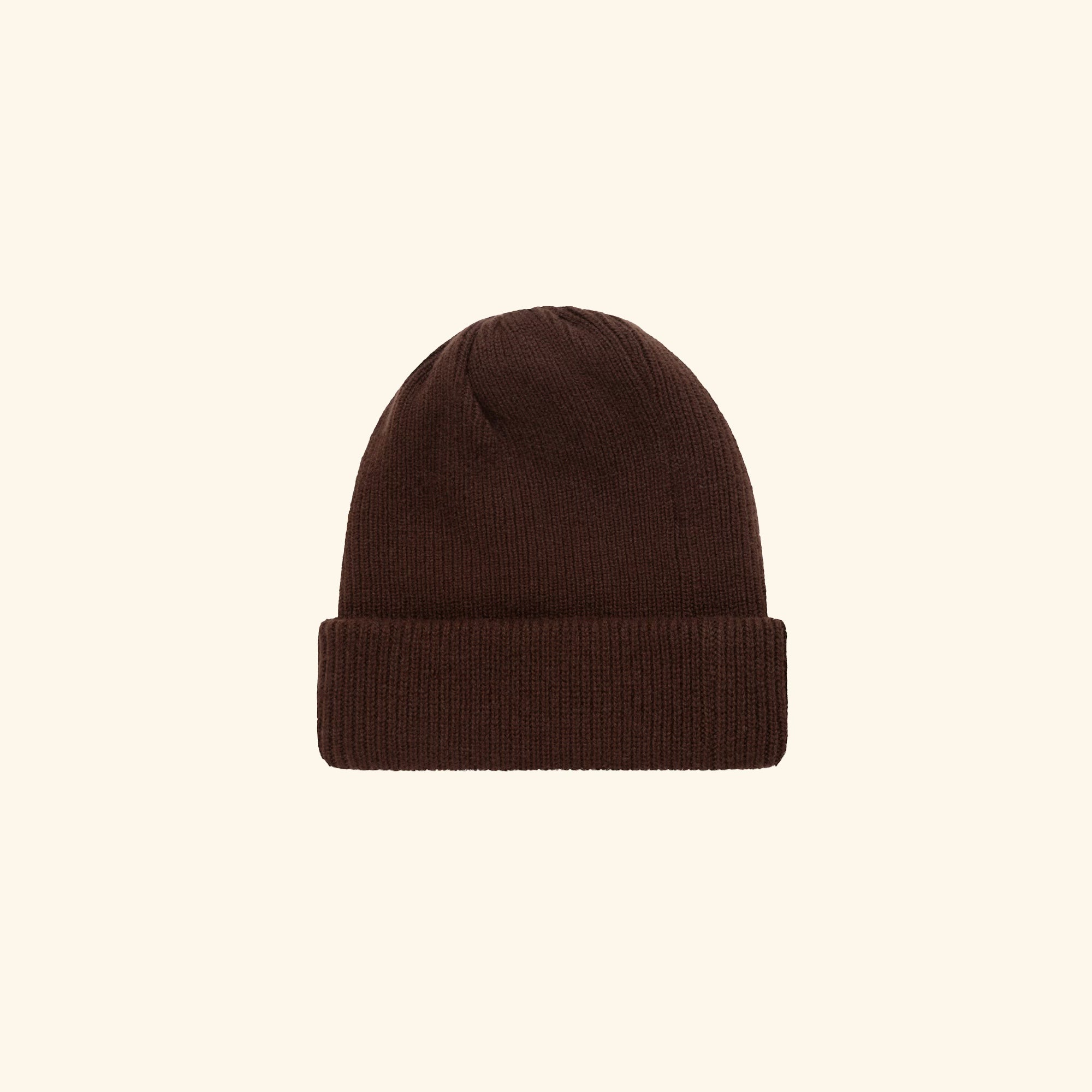 Cashmere Beanie (Brown)