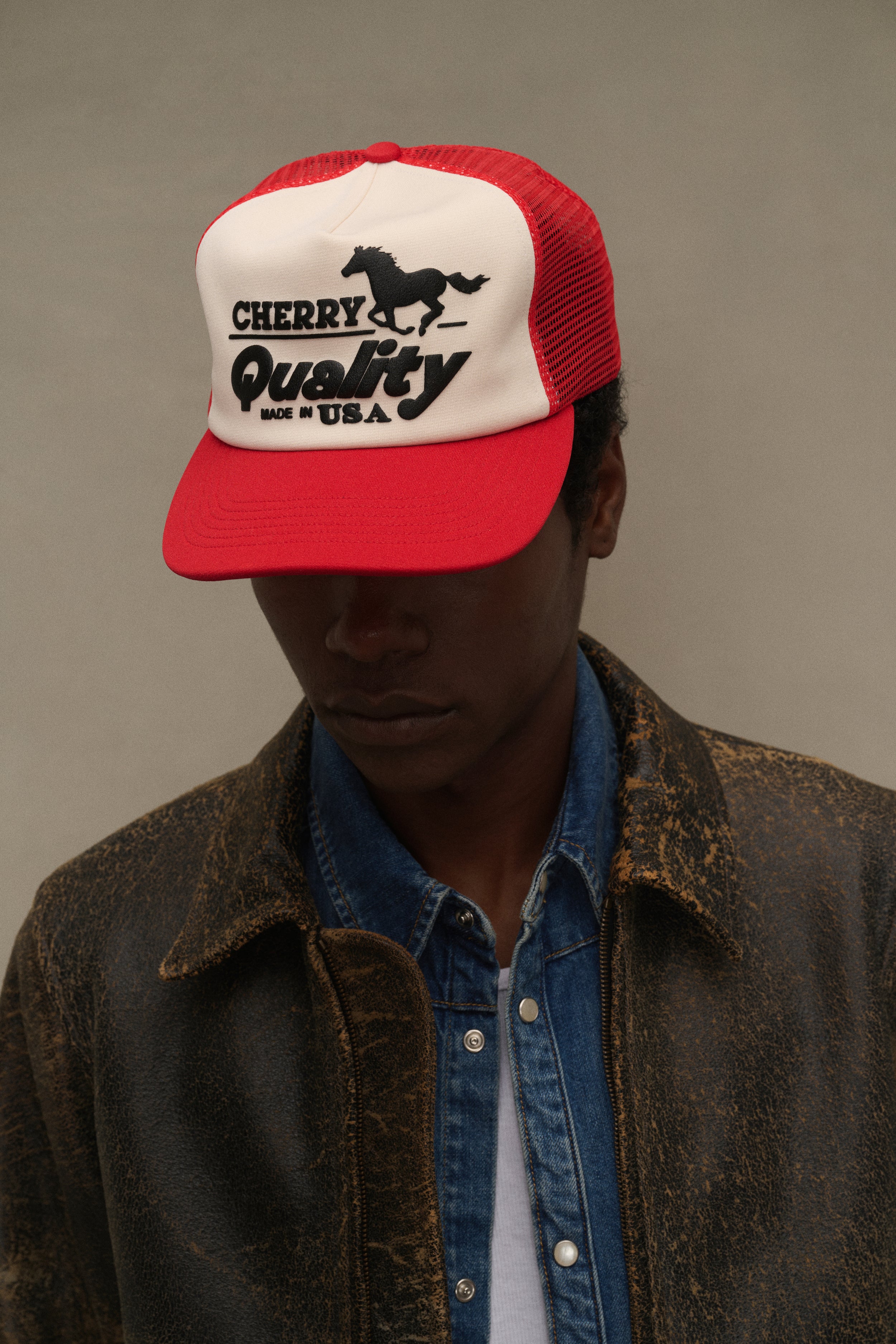 Quality Trucker Hat (Red)