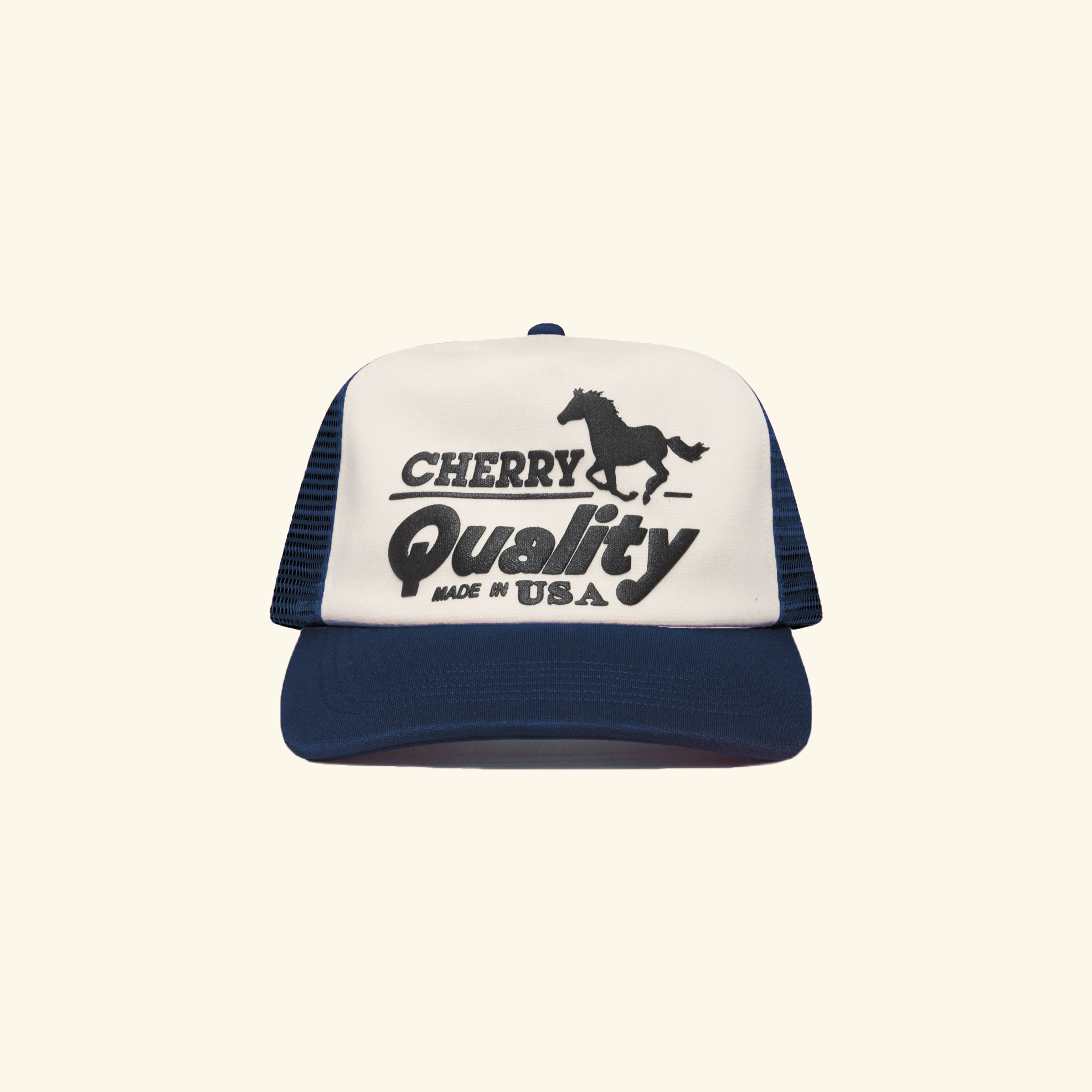 Quality Trucker Hat (Navy)