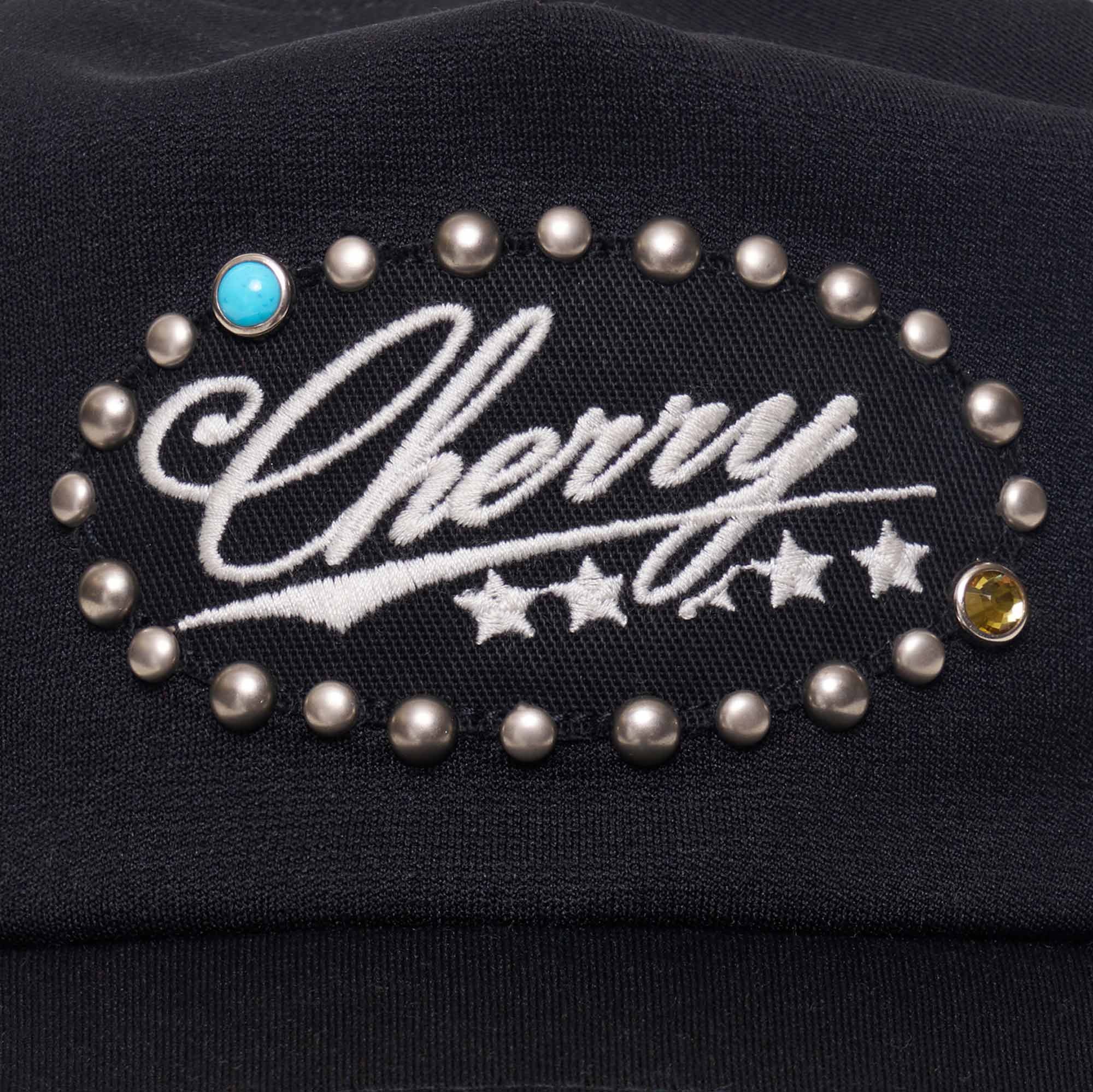 Five Star Studded Trucker (Black)