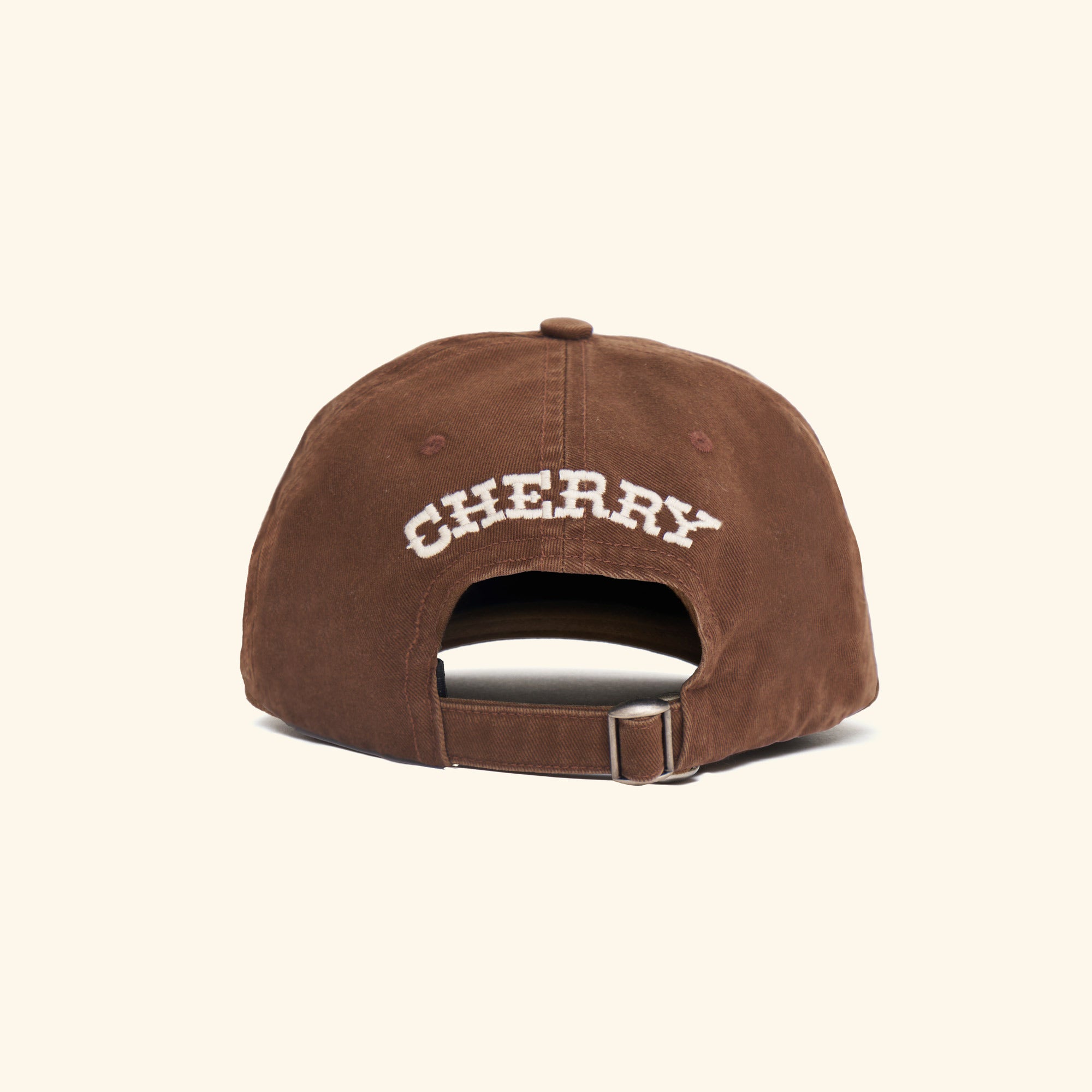 Mini Flag 6 Panel Embroidered Hat (Brown)