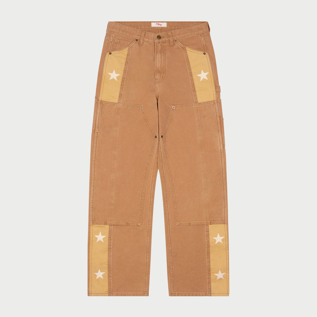 Star Double Knee Carpenter Pants (Honey)