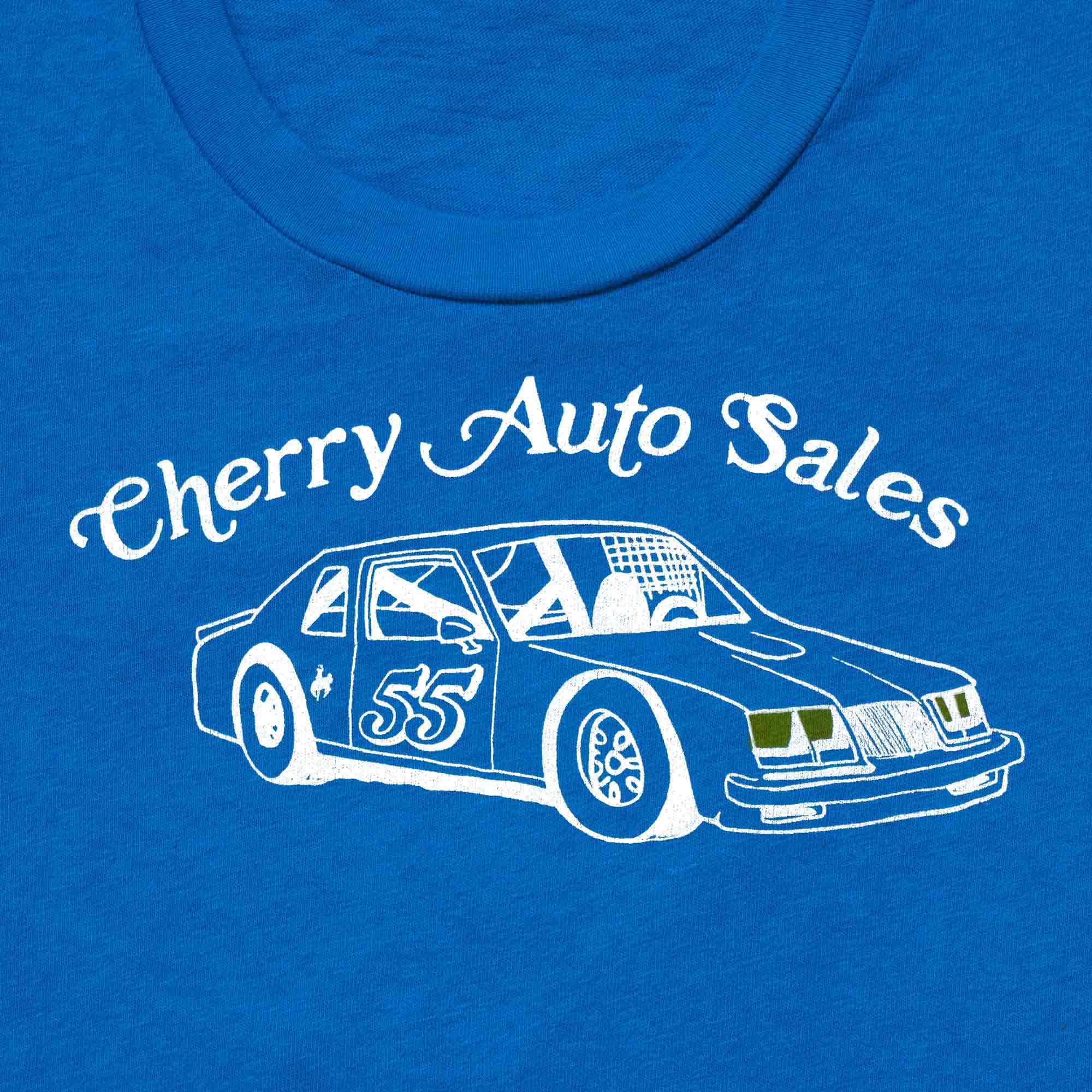 Women's Auto Baby Tee (Blue)
