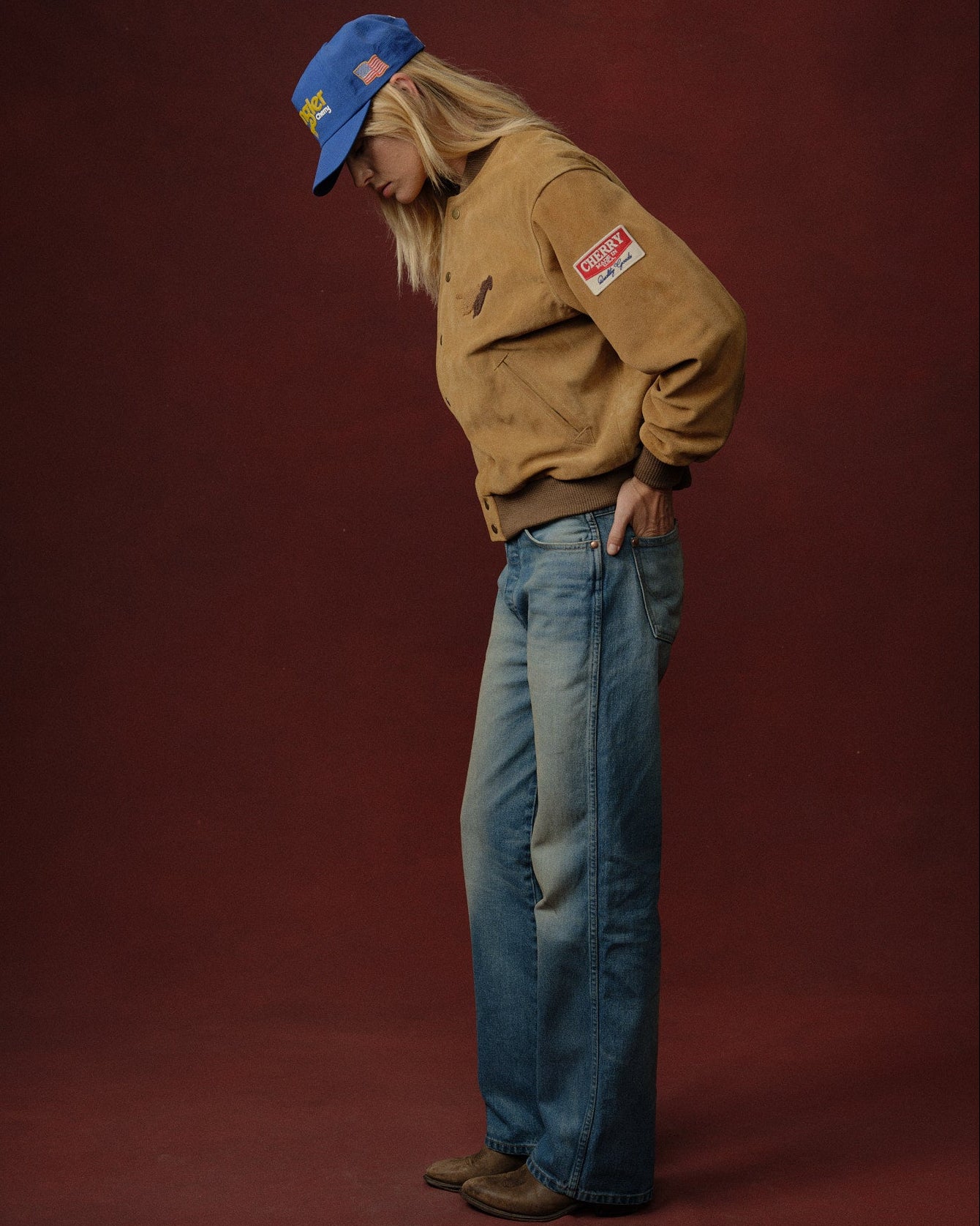Cherry x Wrangler Wide Leg 5 Pocket Denim