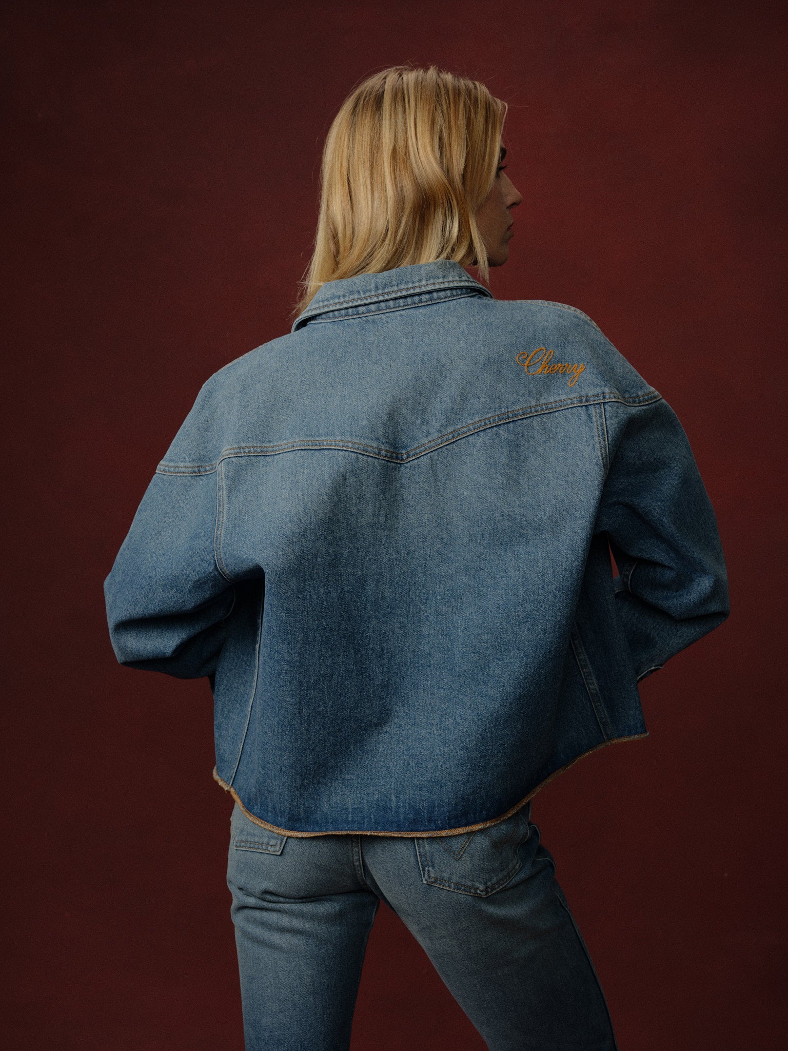 Cherry x Wrangler Denim Shirt Jacket