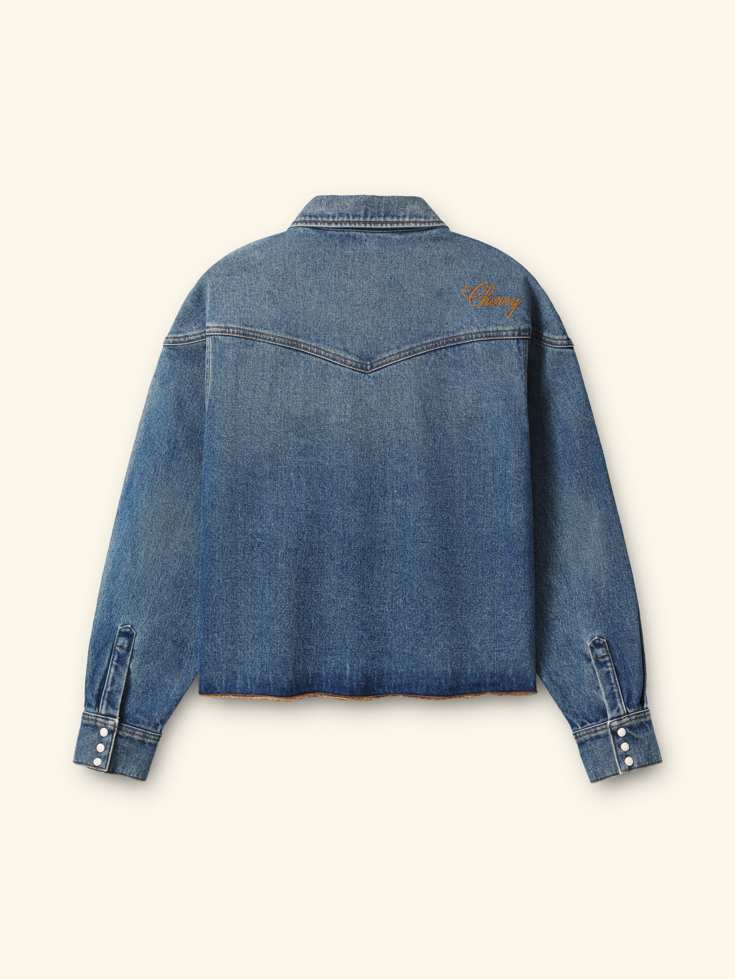 Cherry x Wrangler Denim Shirt Jacket – CHERRY LA