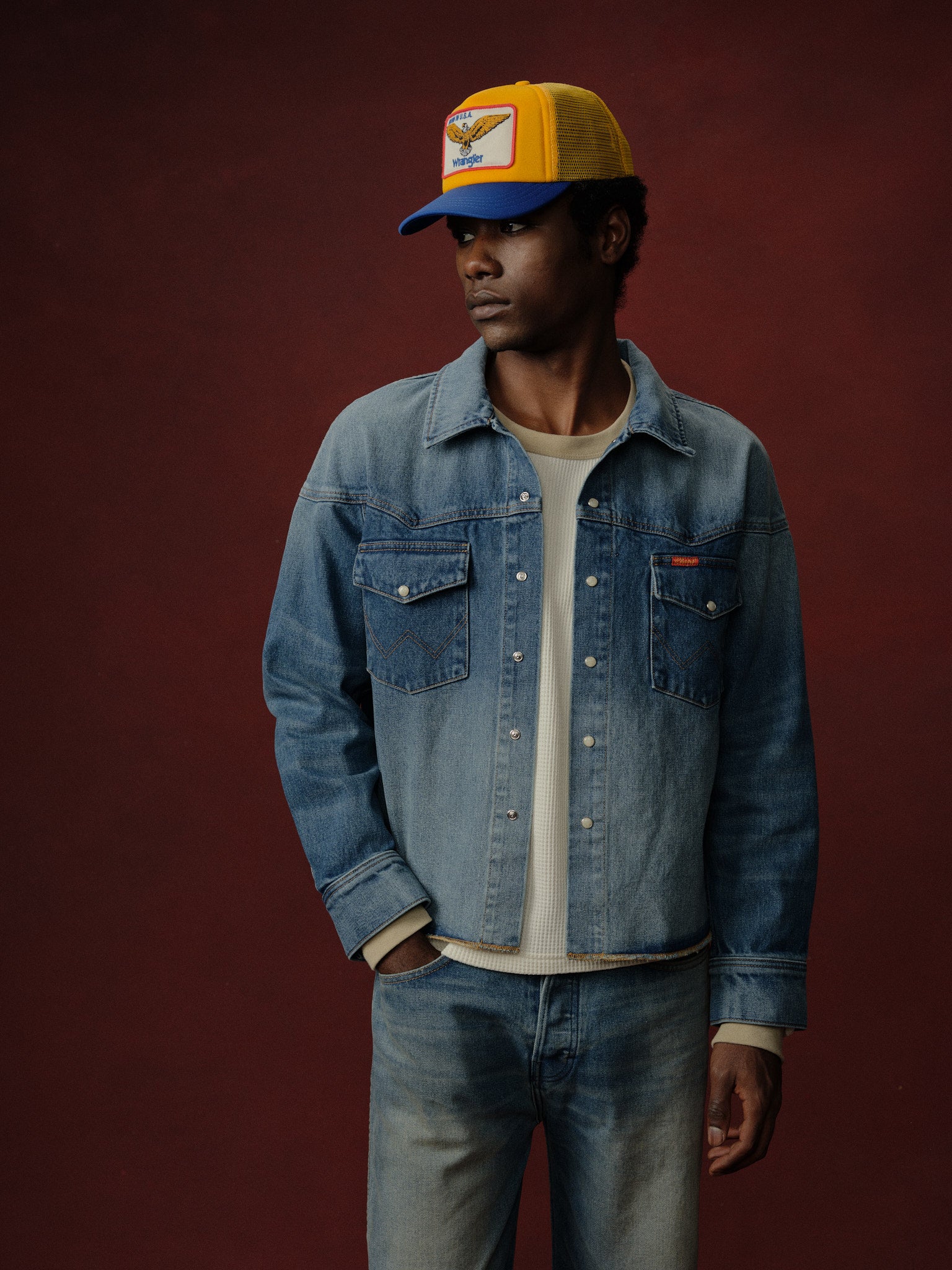 Cherry x Wrangler Denim Shirt Jacket