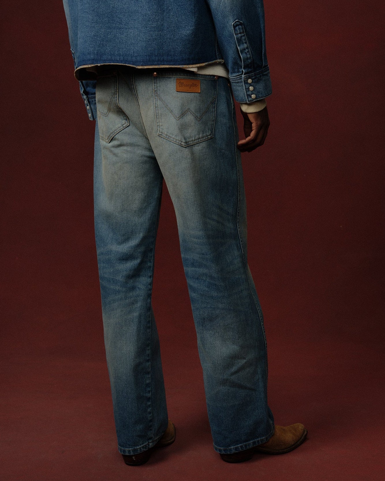 Cherry x Wrangler Wide Leg 5 Pocket Denim