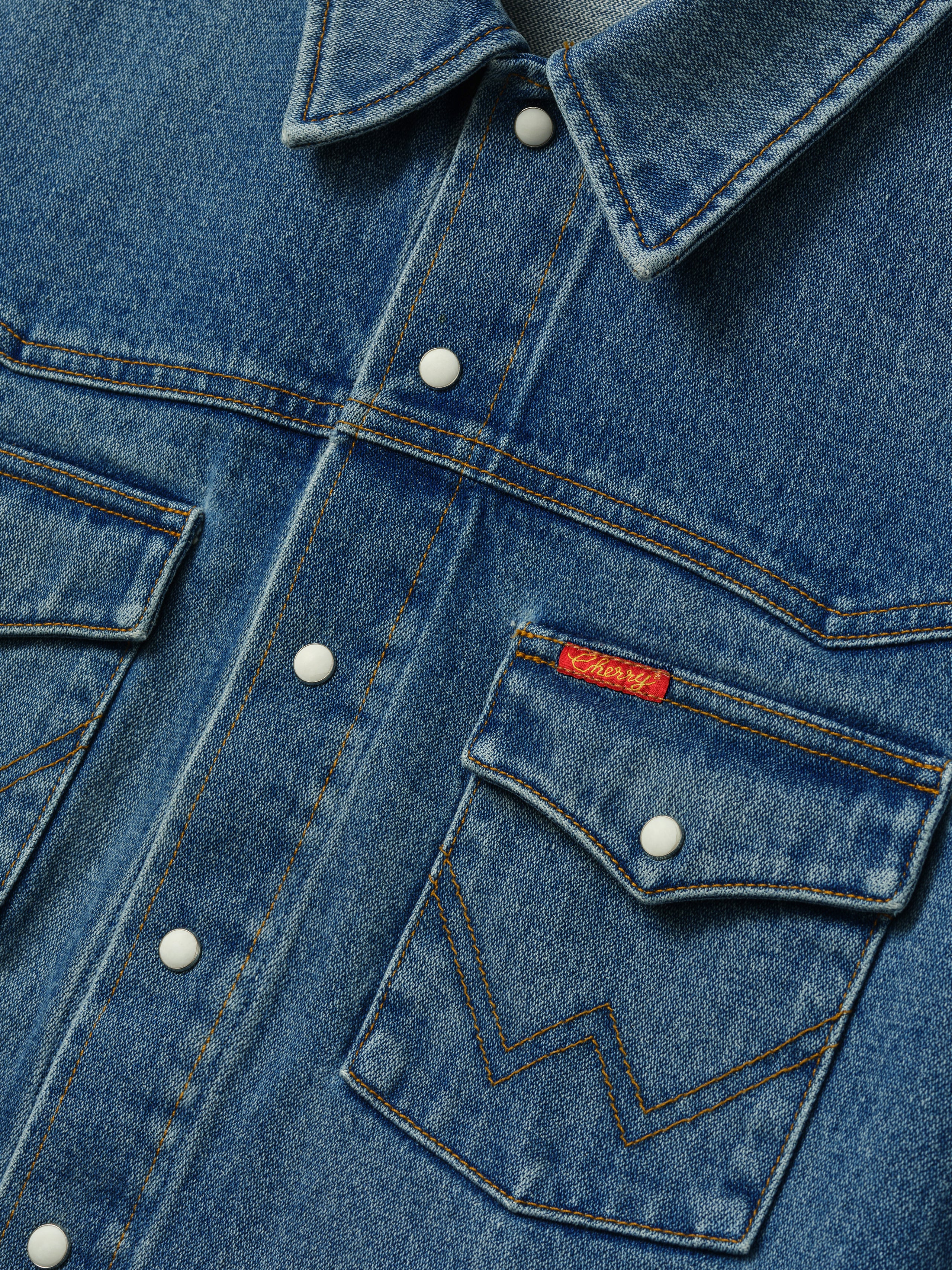 Cherry x Wrangler Denim Shirt Jacket – CHERRY LA