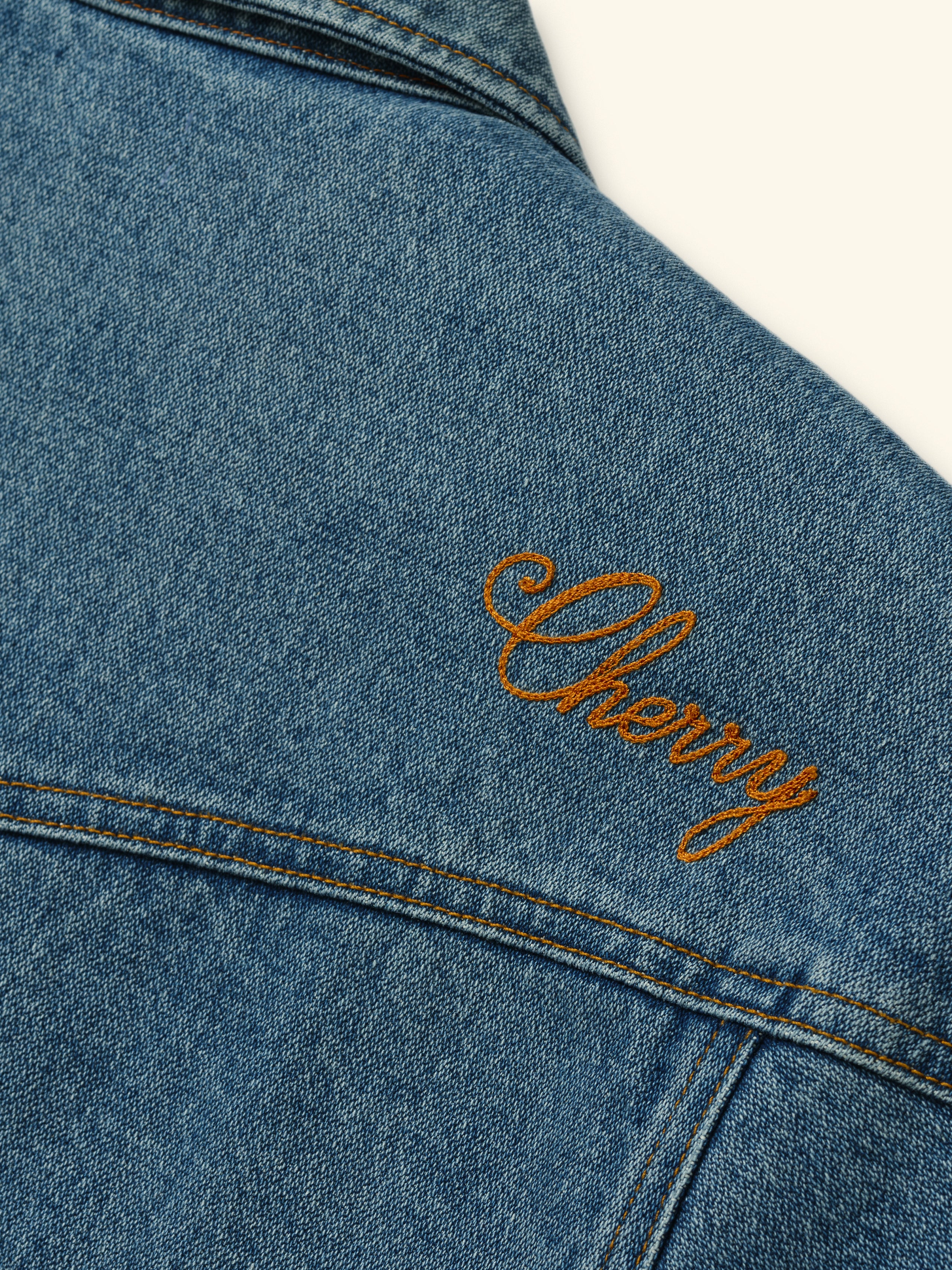 Cherry x Wrangler Denim Shirt Jacket
