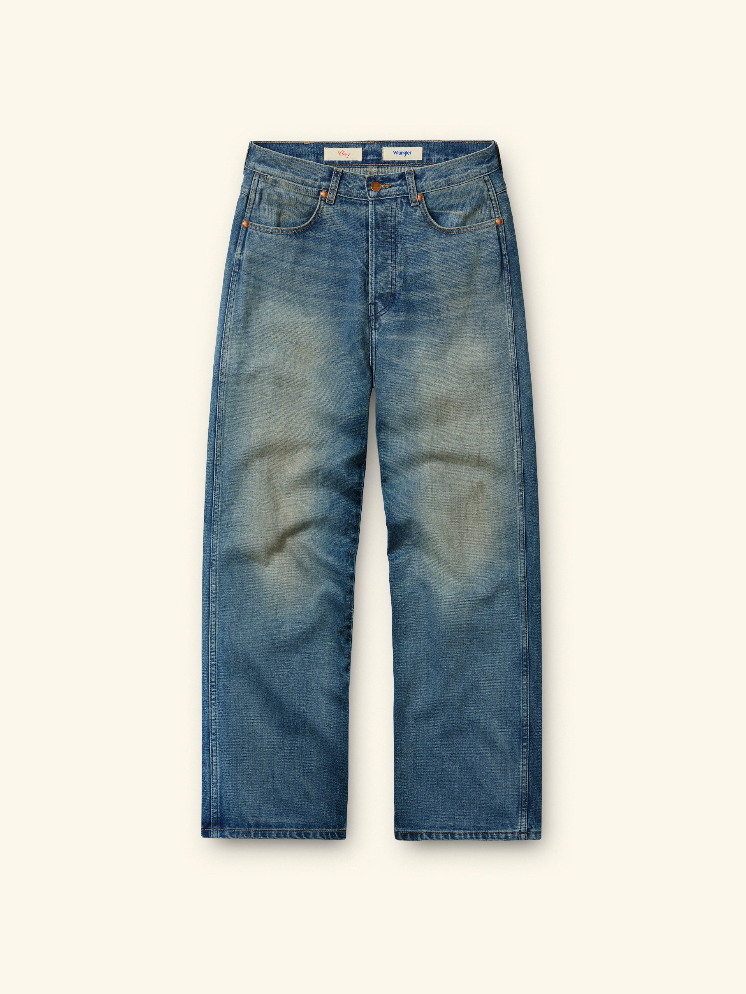 CHERRY LOS ANGELES デニムパンツ ジーンズ 34 L グレー Cherry x Wrangler Wide Leg 5 Pocket Denim – CHERRY LA