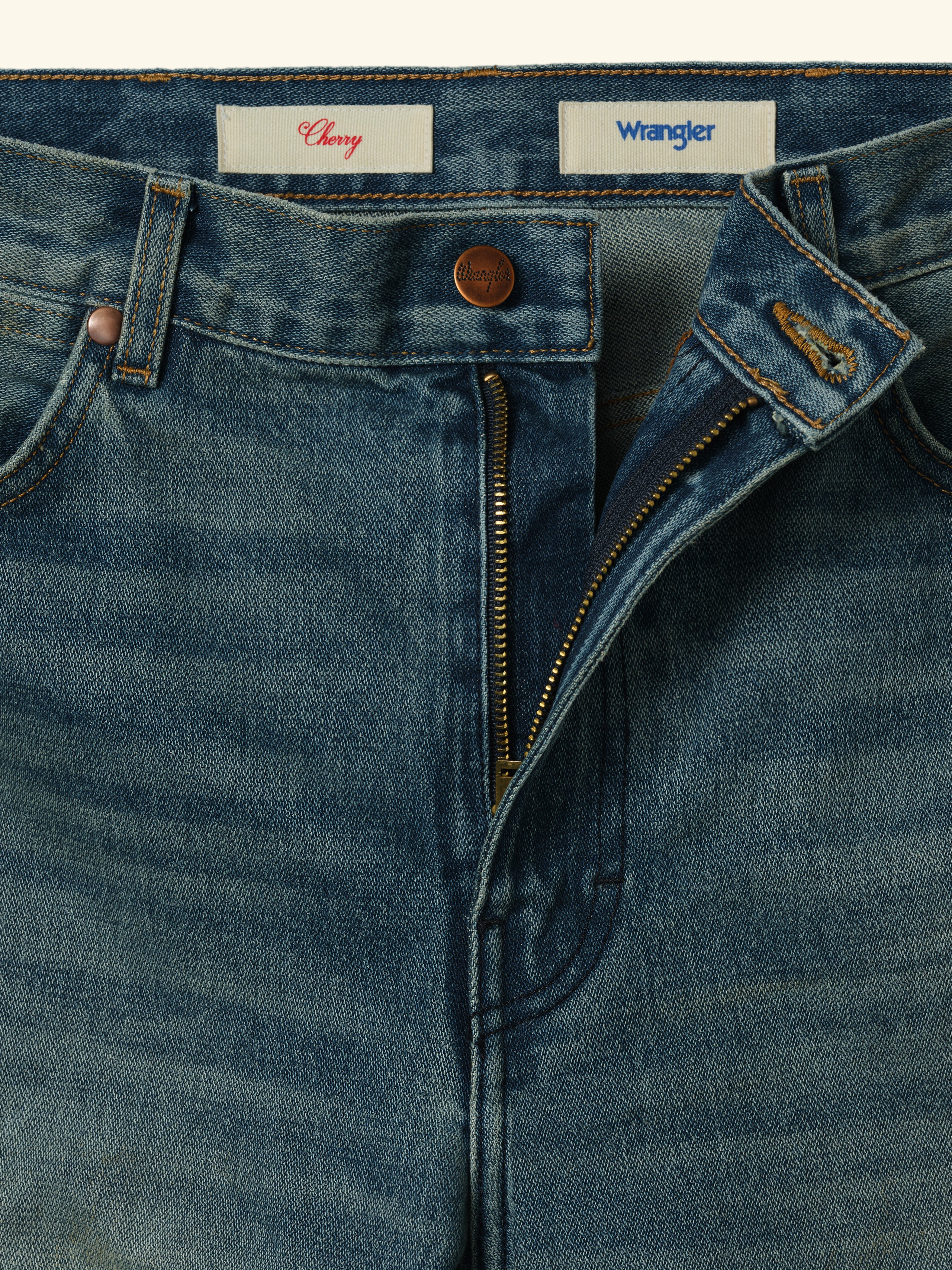 Cherry x Wrangler Cowboy Cut 5 Pocket Denim