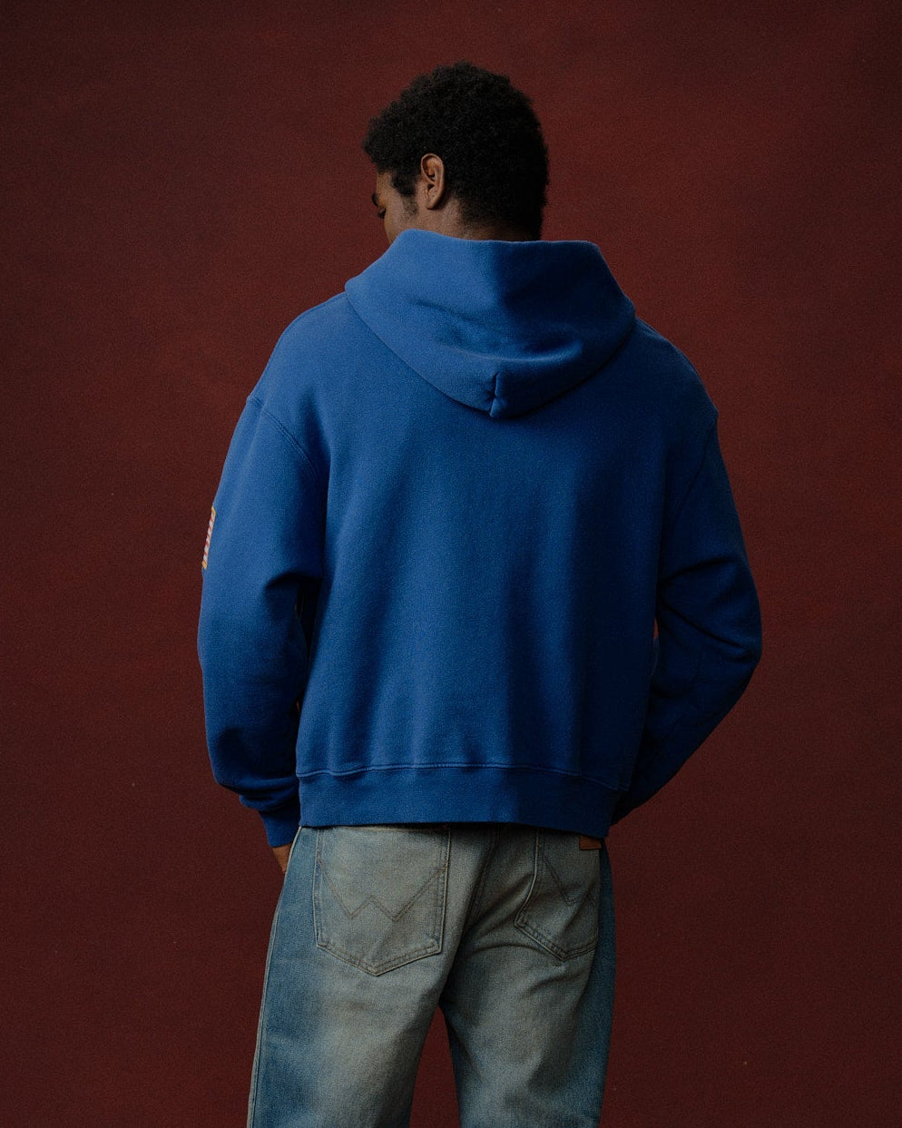 Cherry x Wrangler Hoodie (Royal Blue)