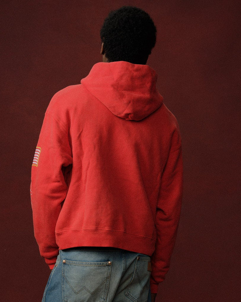 Cherry x Wrangler Hoodie (Red)
