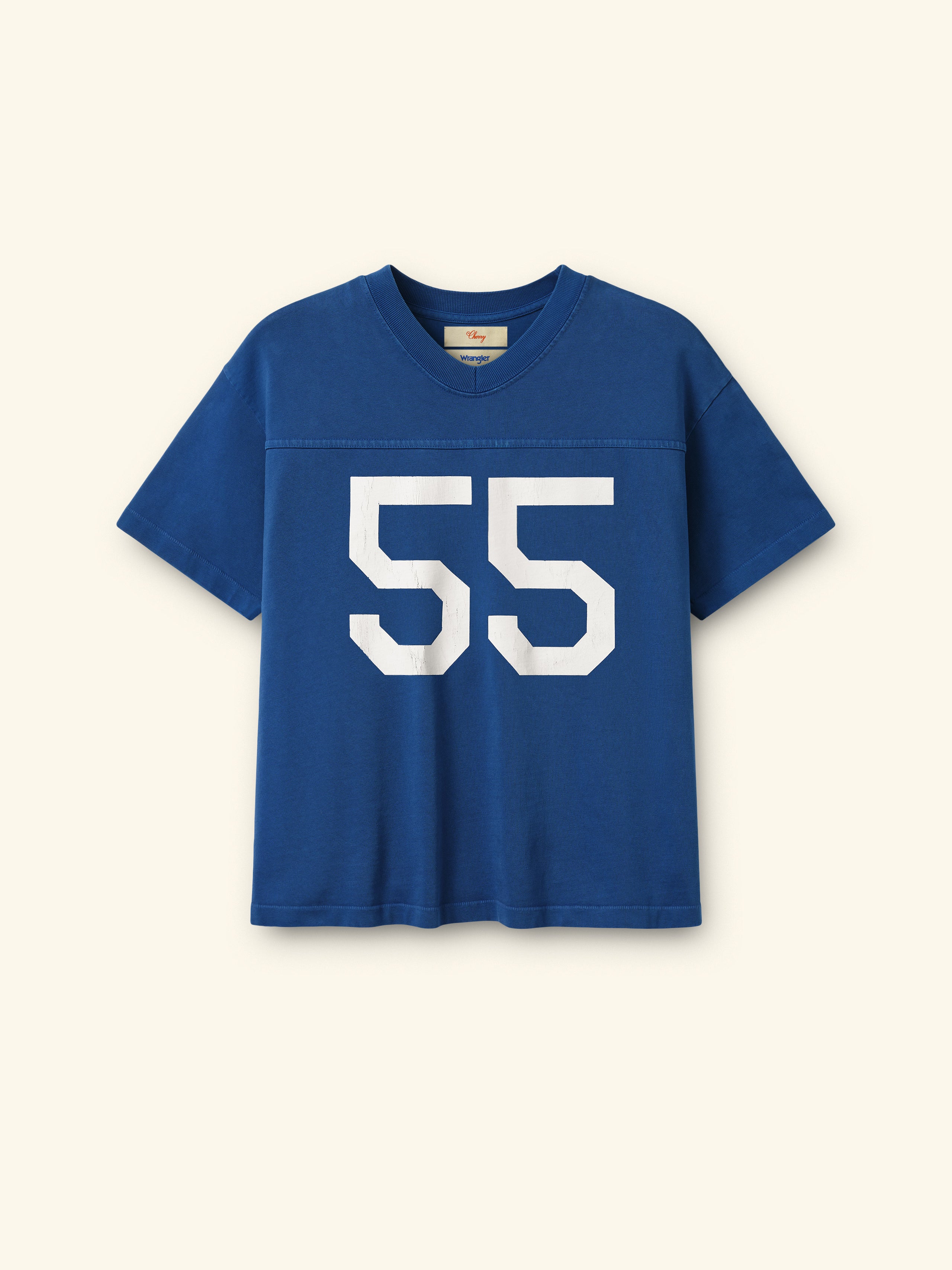 Cherry x Wrangler Football Jersey (Royal Blue)