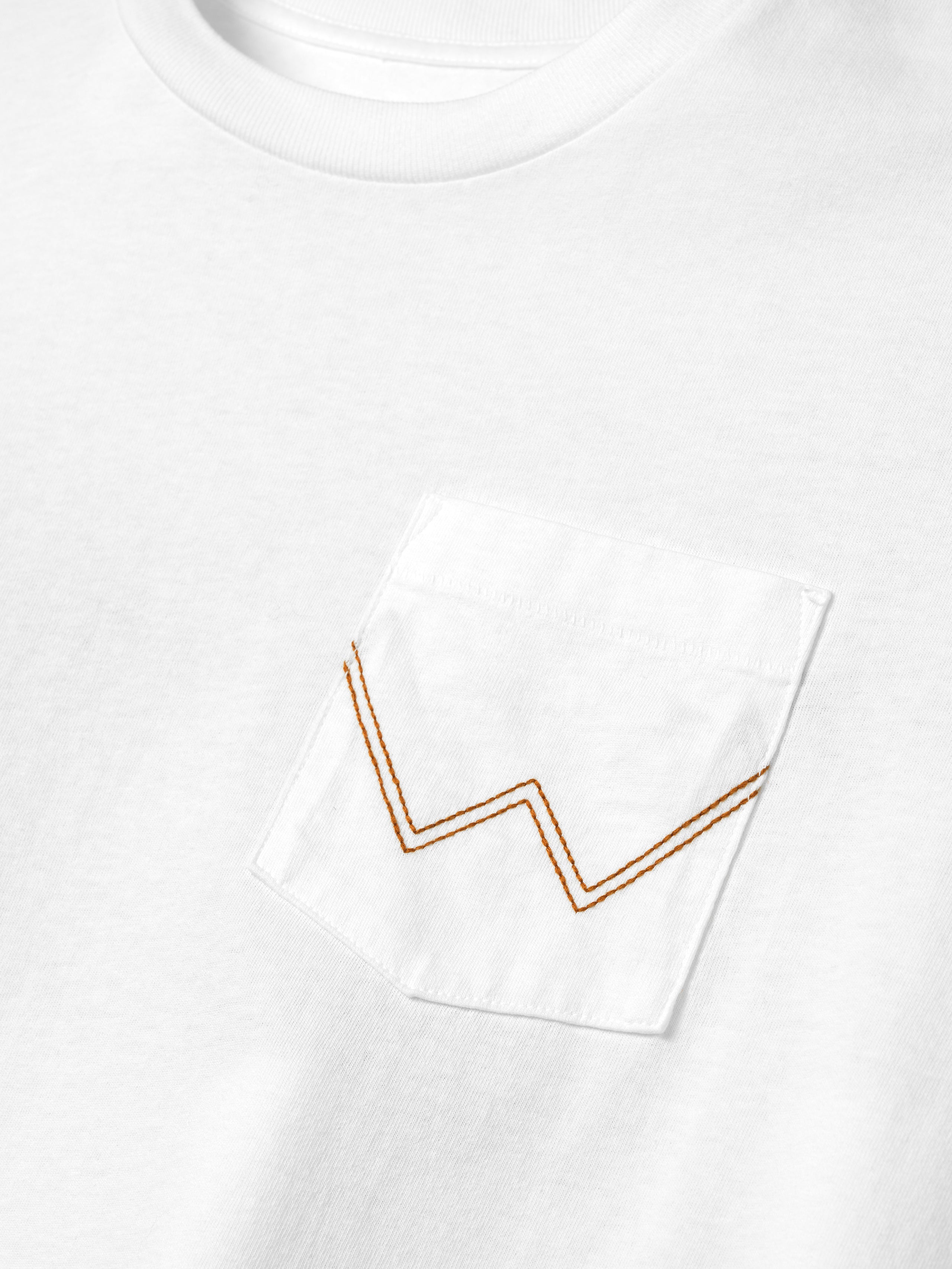 Cherry x Wrangler Horsepower Pocket Tee (Cream)