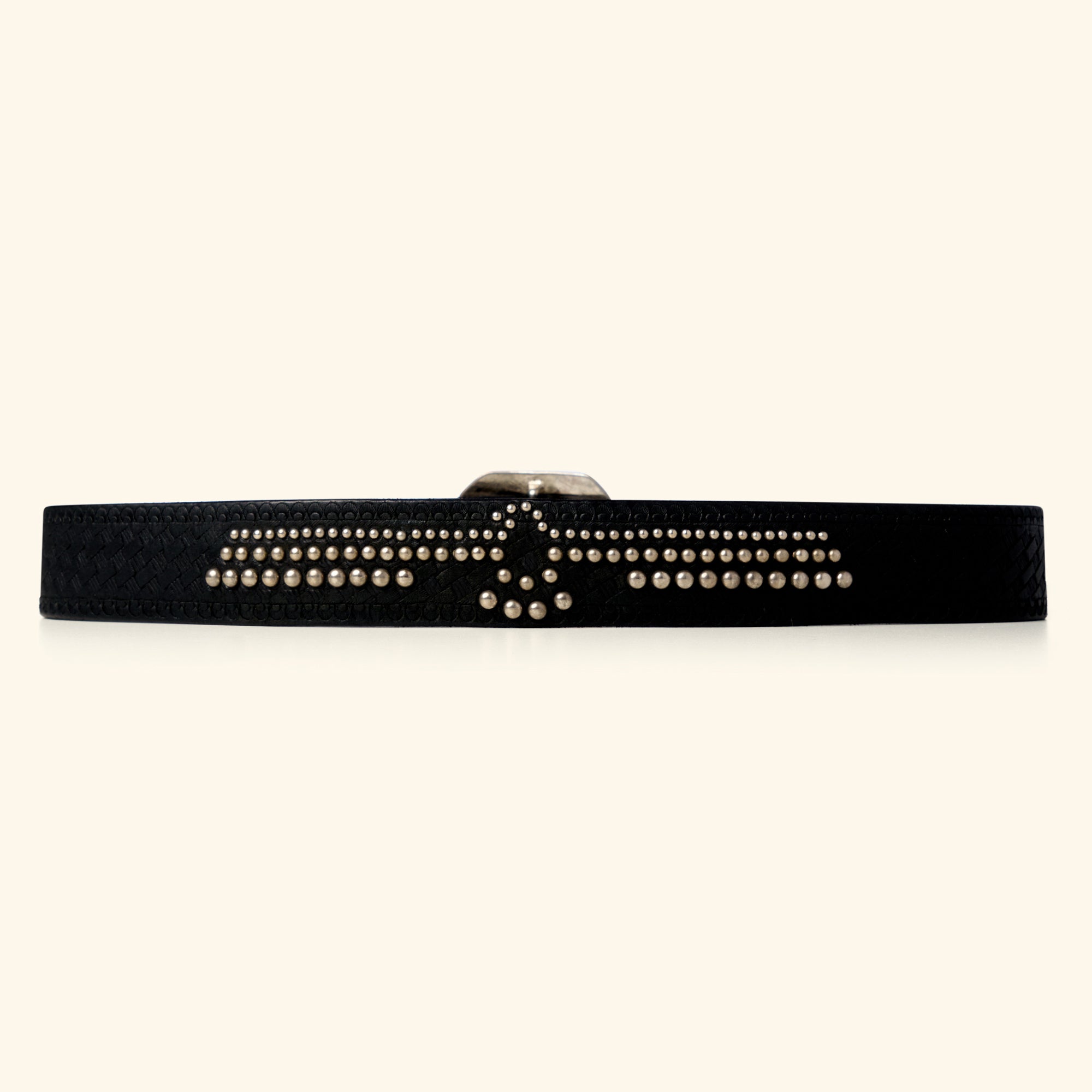 Studded Eagle Belt (Black)