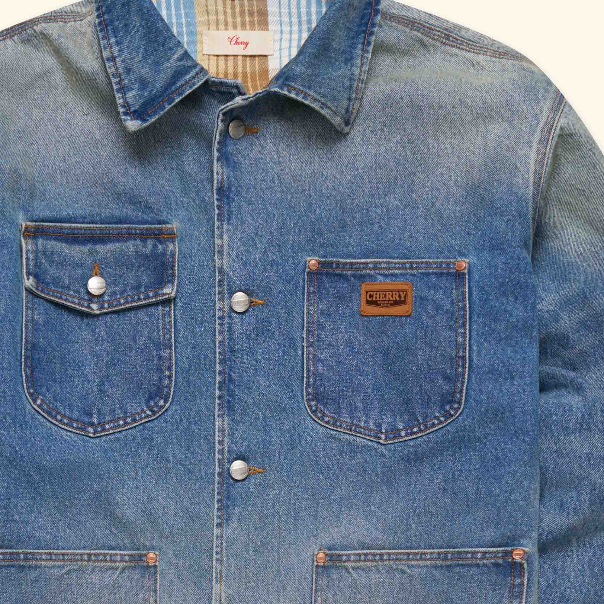 Denim Chore Coat (Denim)