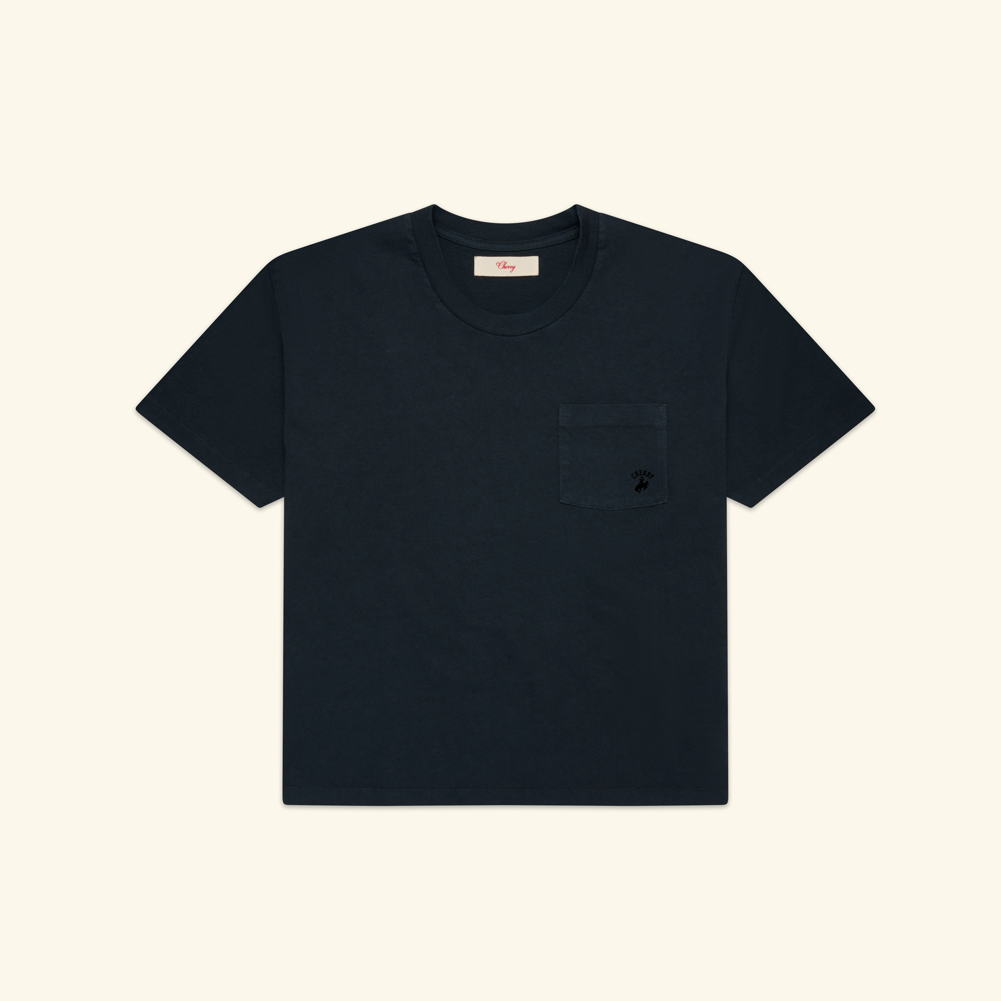Western Athletic Classic Pocket T-Shirt (Vintage Black)