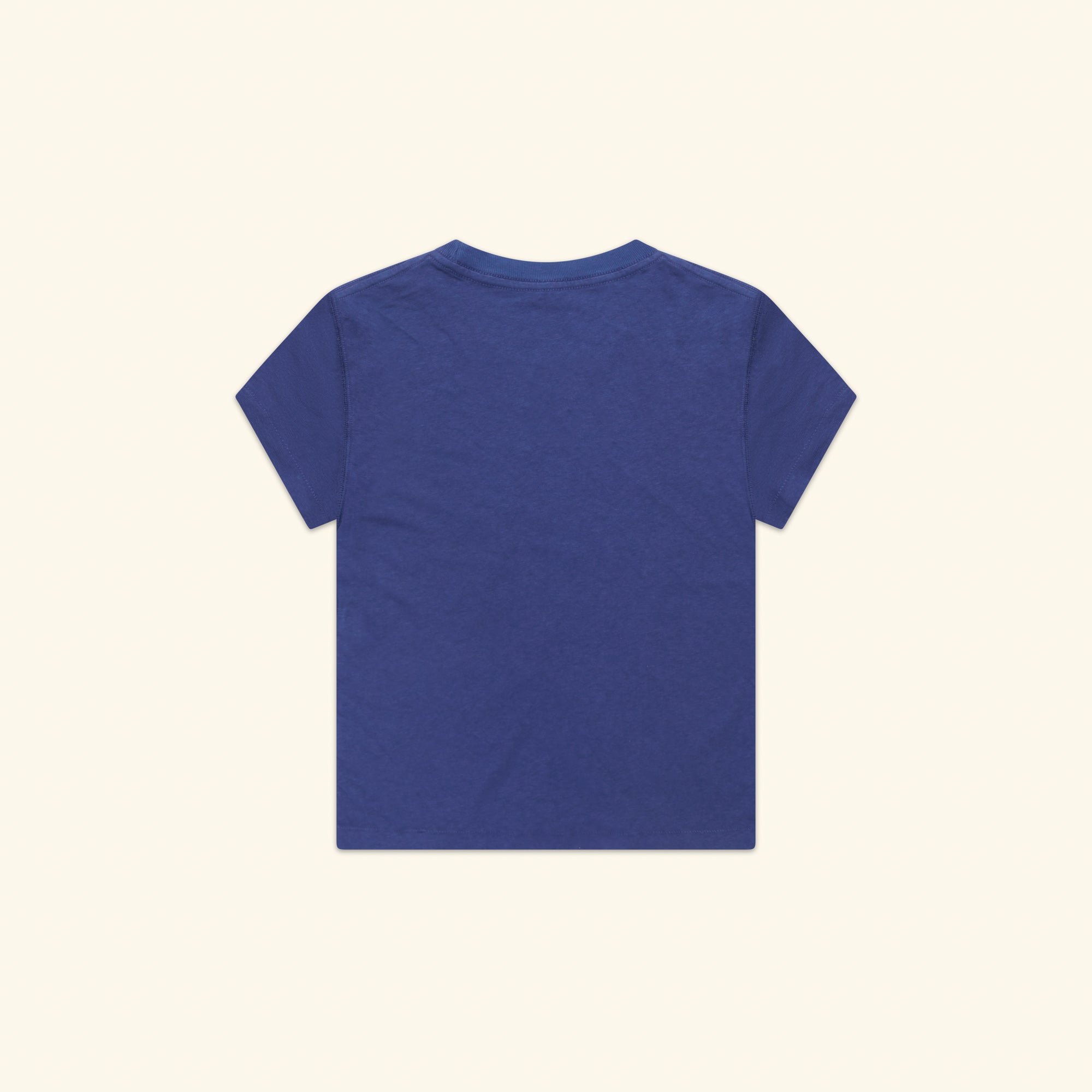 Women's Cowboys Fitted Baby Tee (Sun Faded Blue)