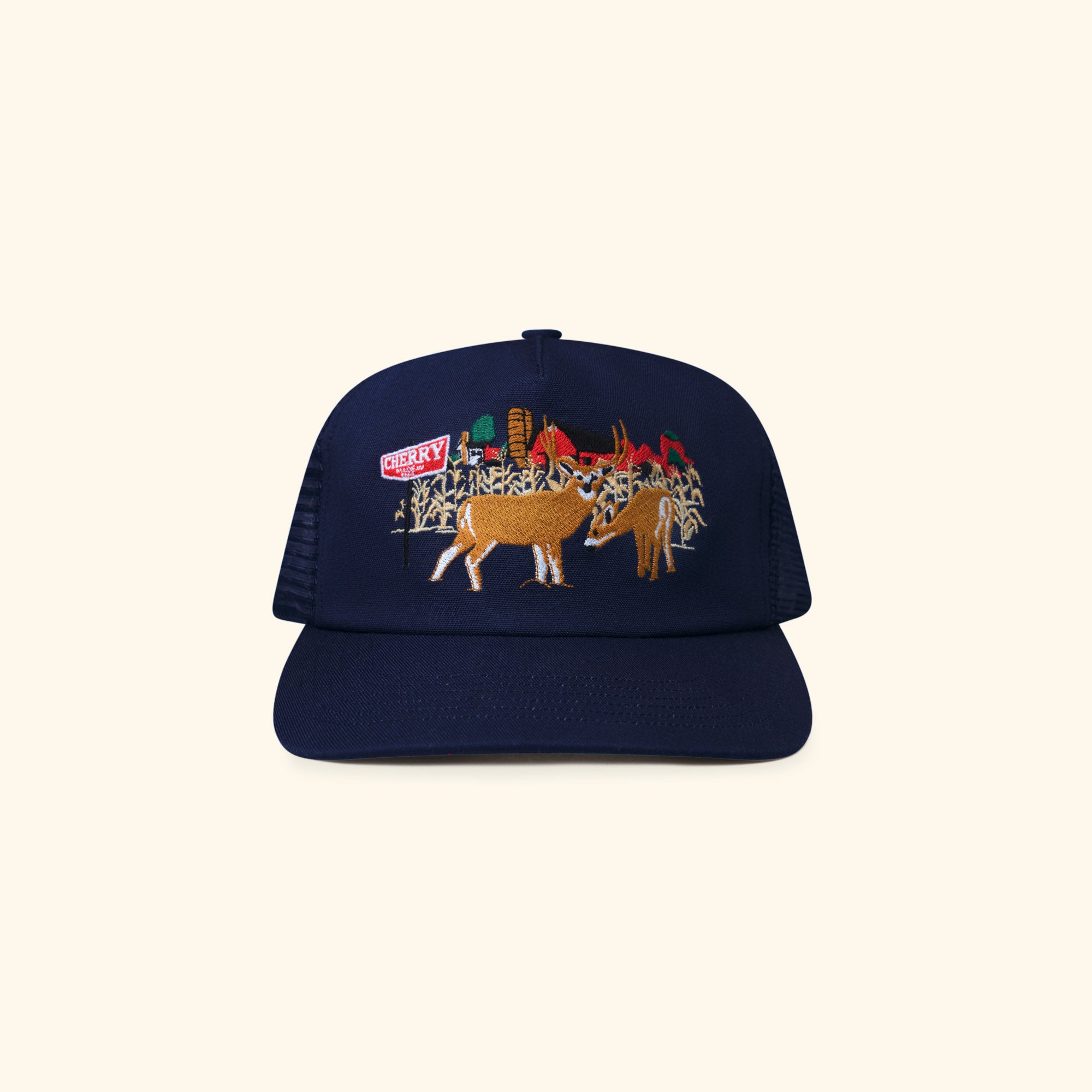Farm House Trucker (Navy)