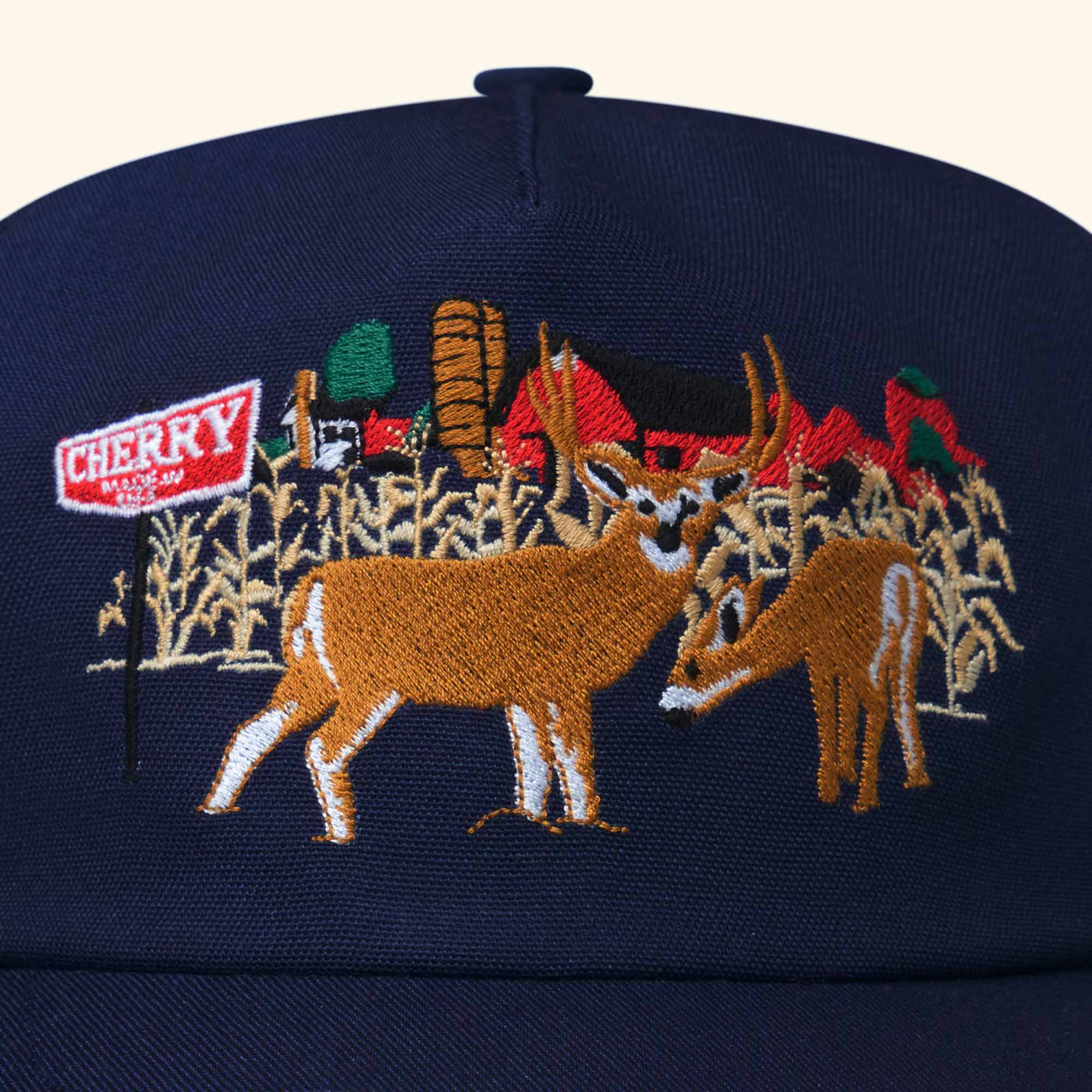 Farm House Trucker (Navy)