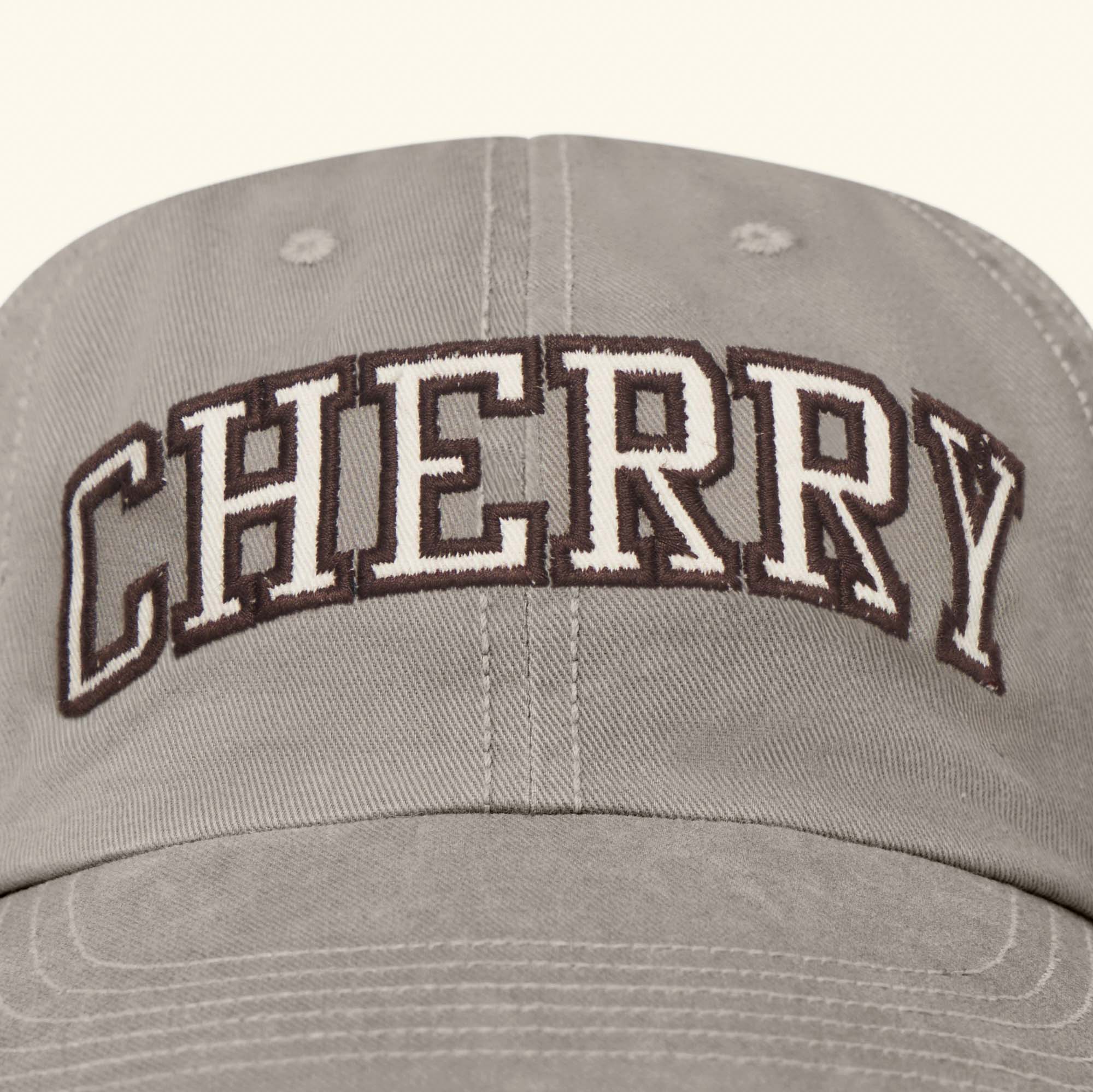 Applique 6 Panel Hat (Grey)