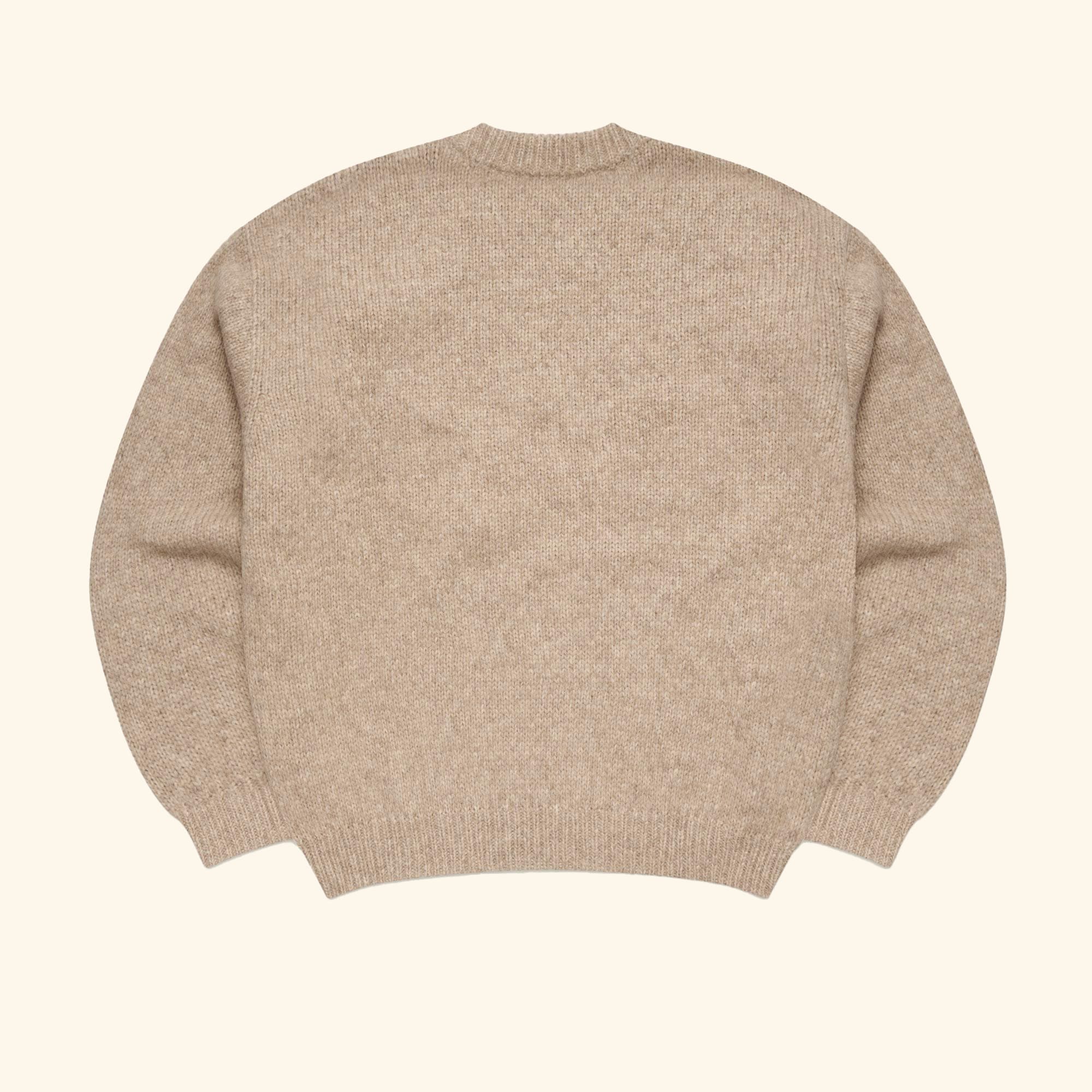 American Classic Knit Crew (Oatmeal)
