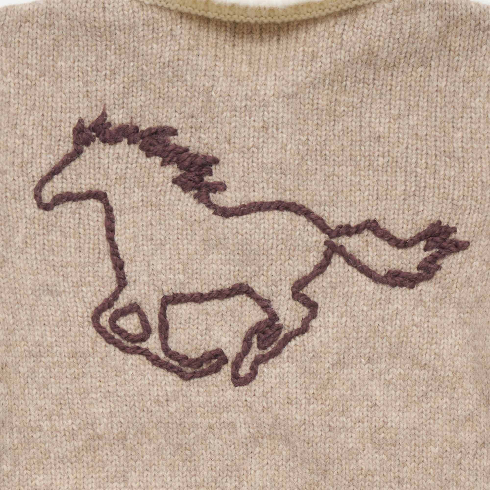 Women's Knit Rugby (Oatmeal)