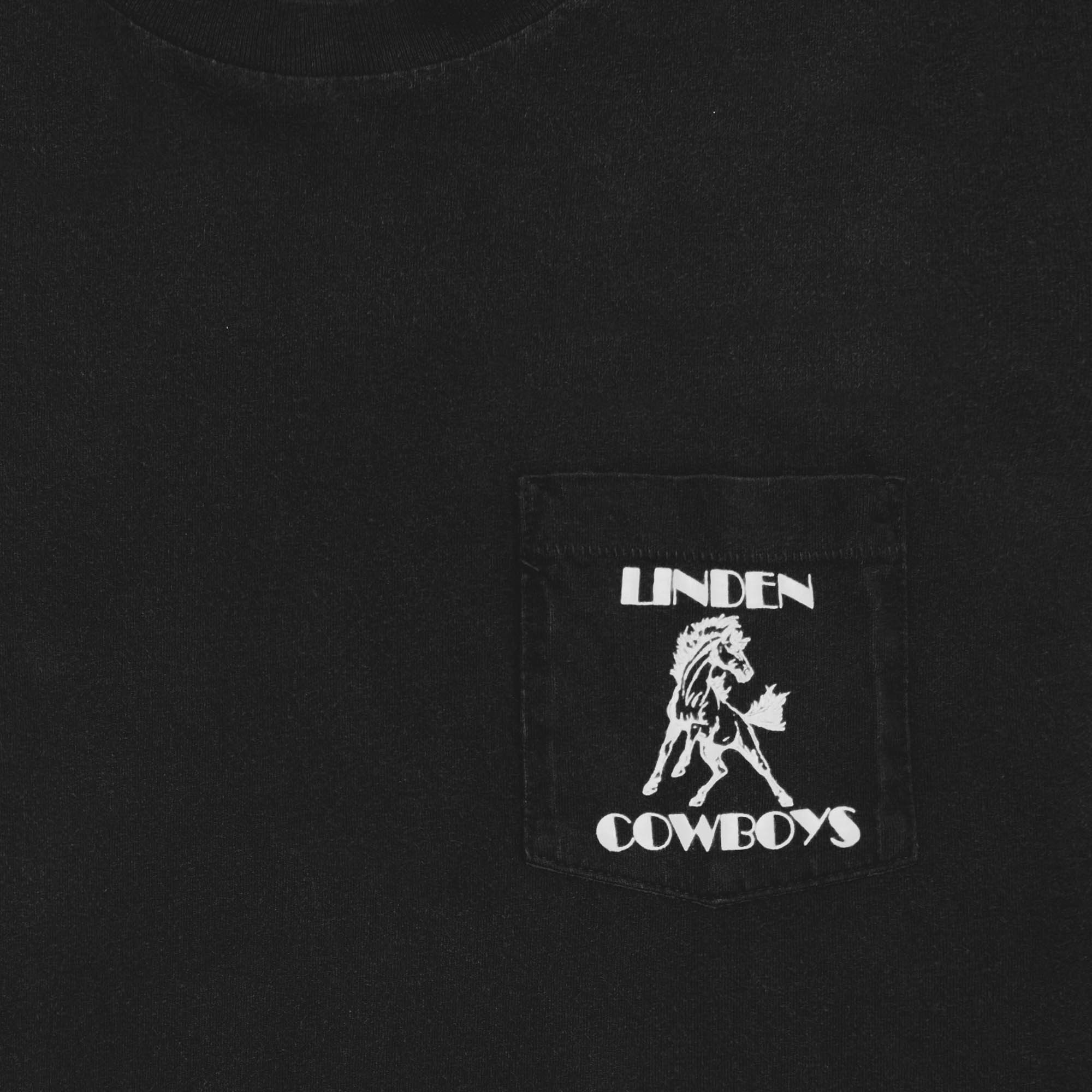 Cowboys Longsleeve Pocket T-Shirt (Vintage Black)