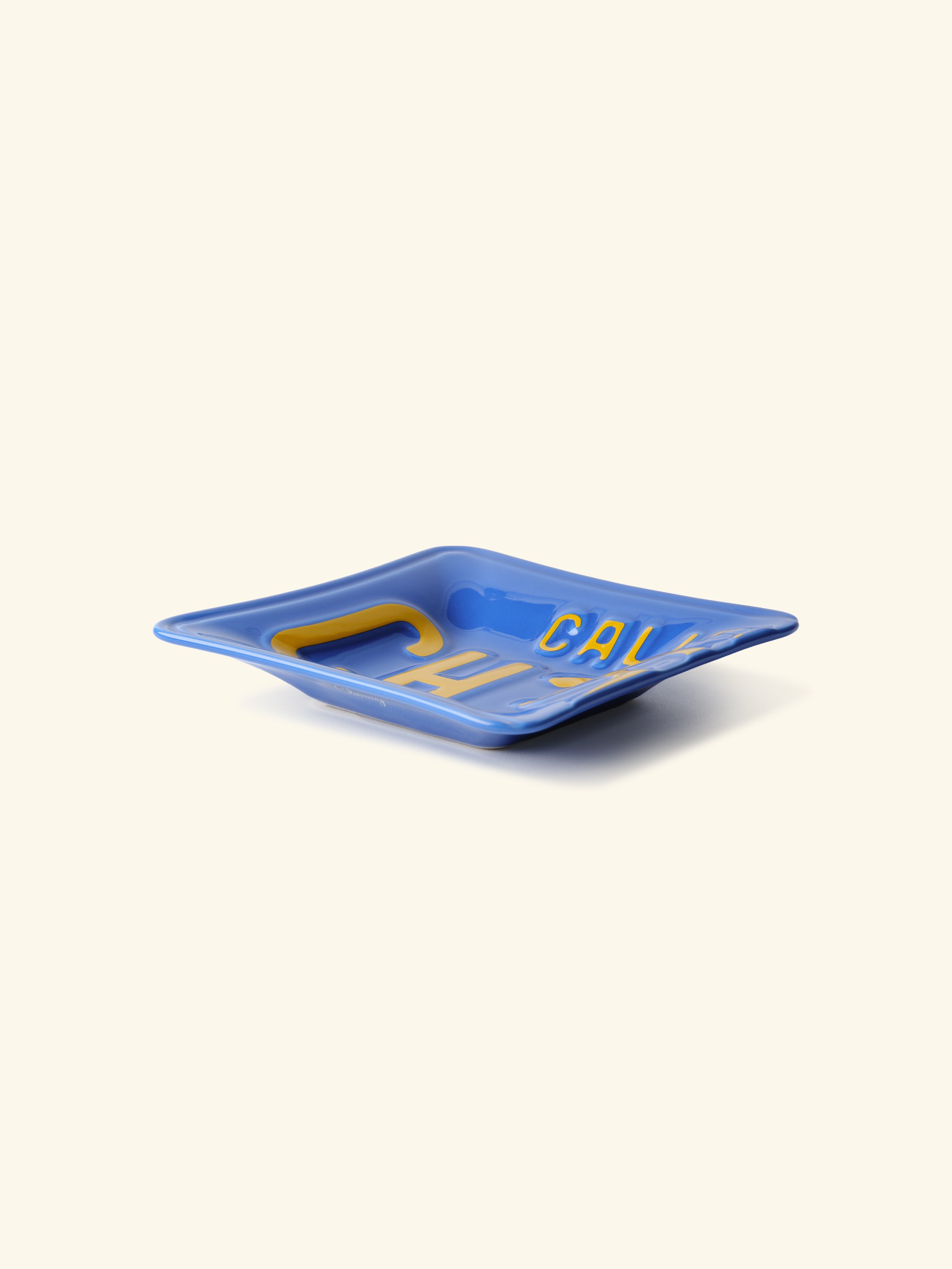 California License Plate Tray (Blue) – CHERRY LA