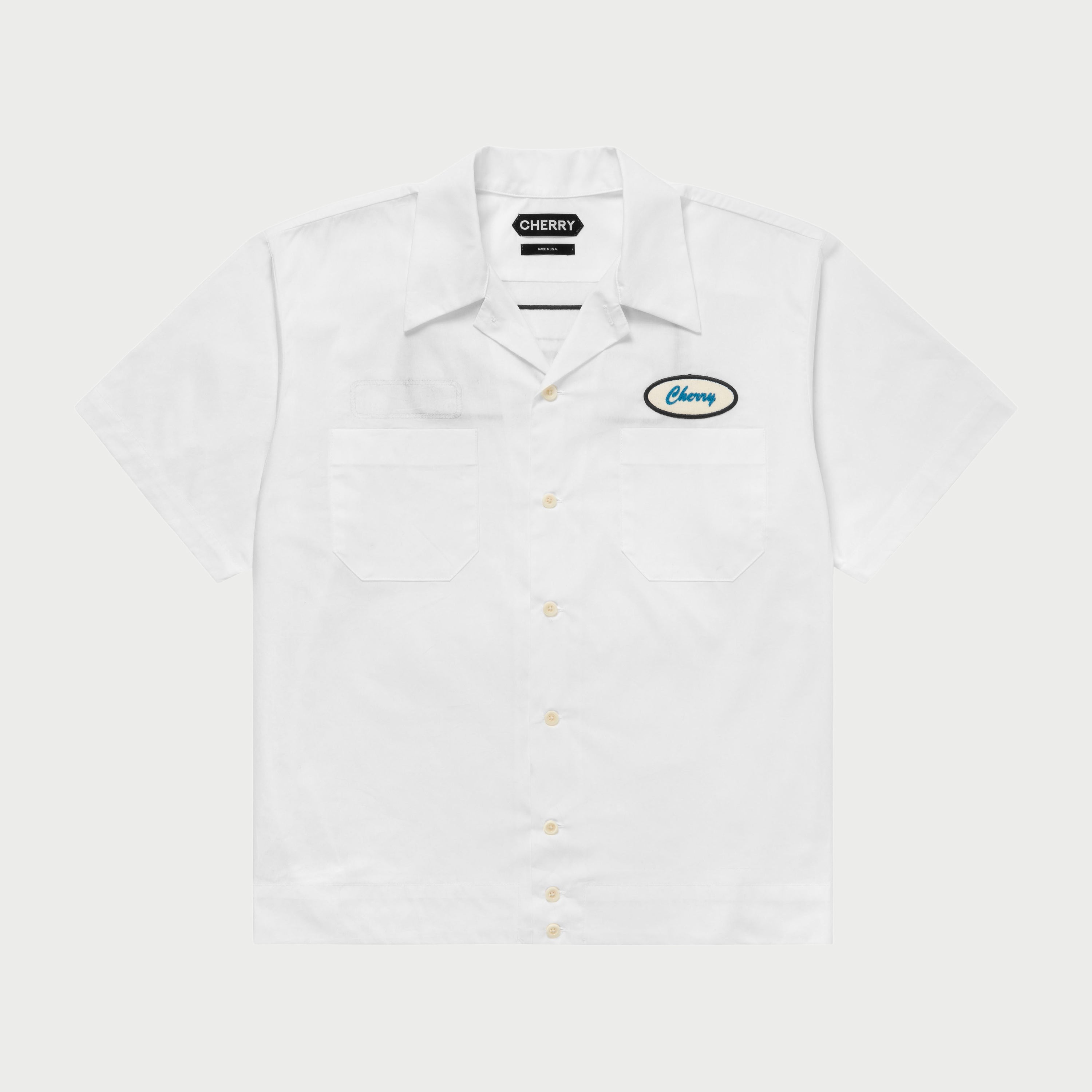 Poplin Mechanic Shirt (White)