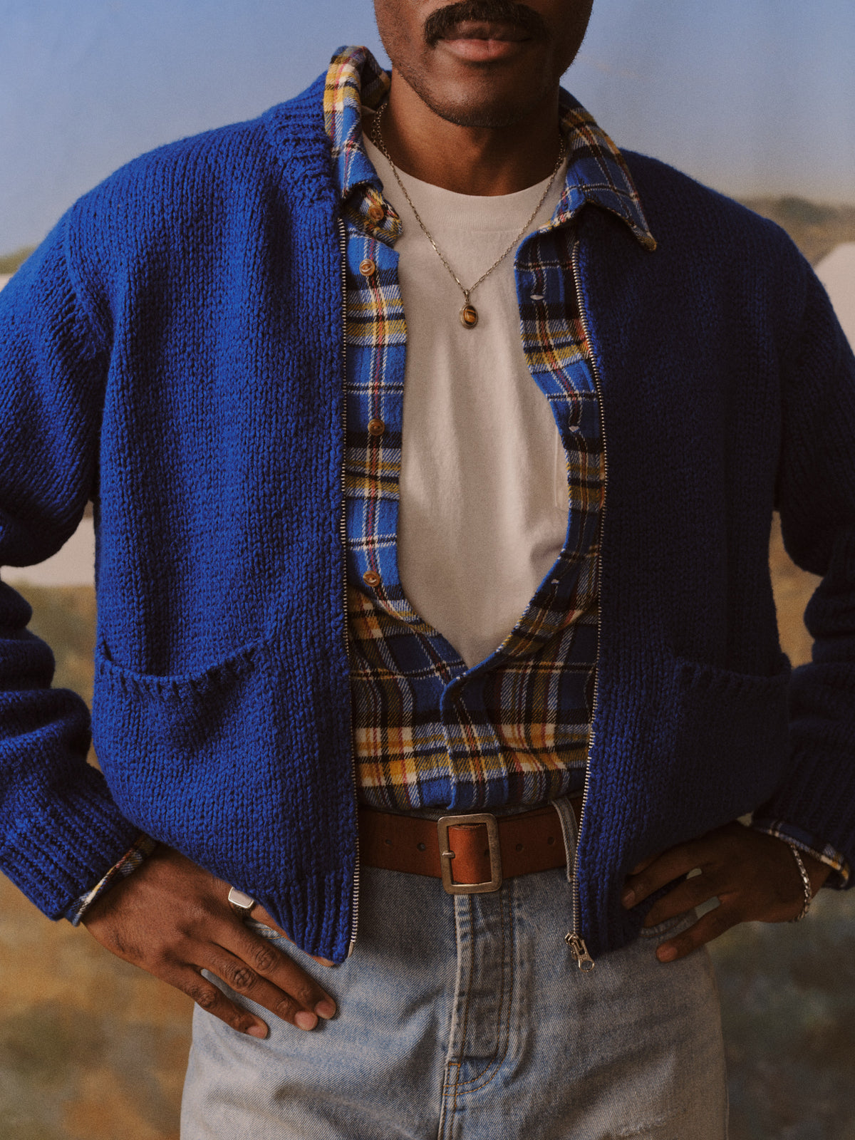 5 Star Knit Bomber
