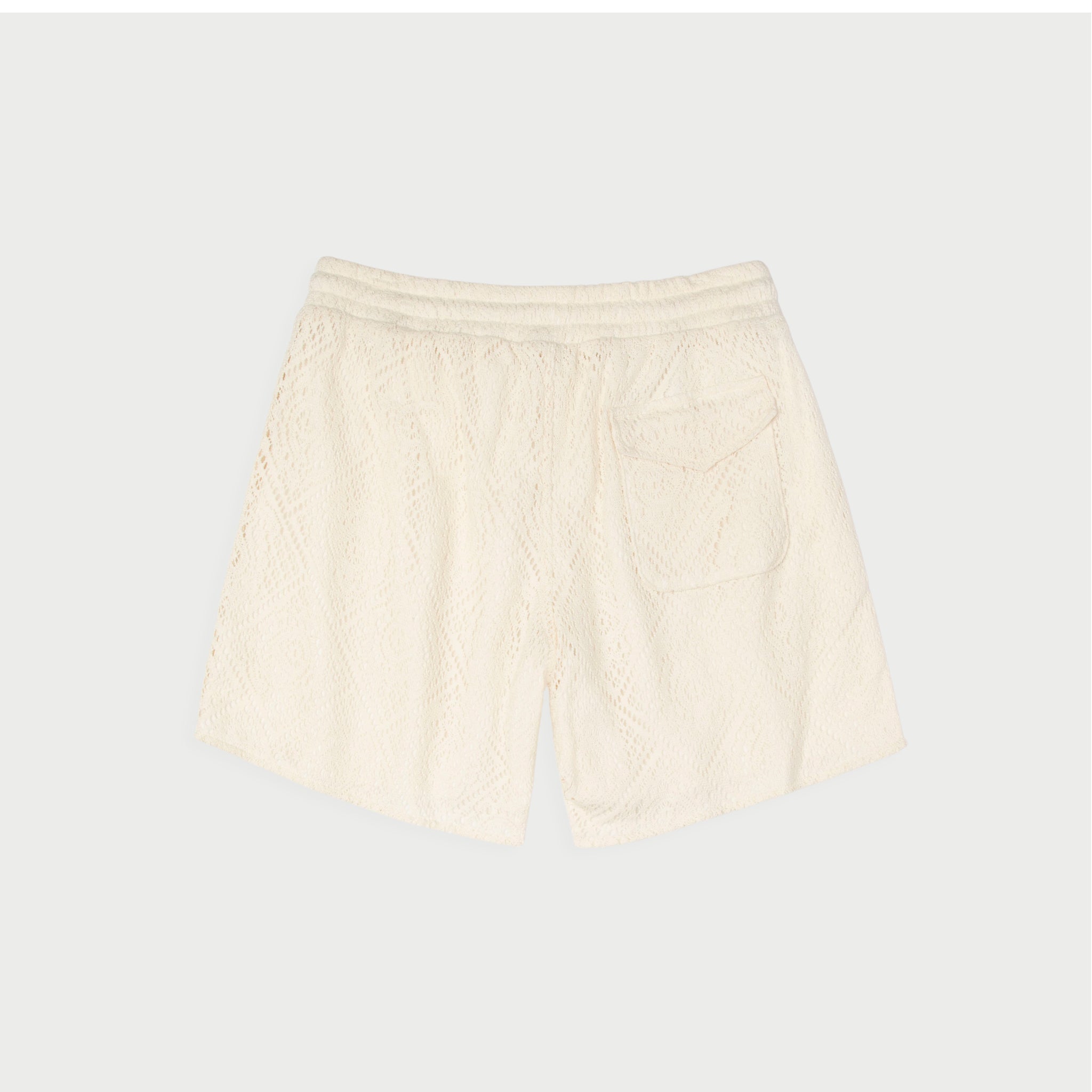 Crochet Lace Short (Cream)