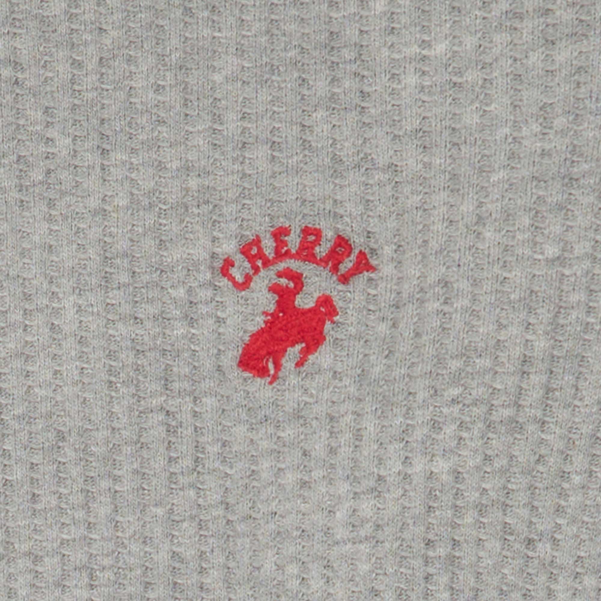 Women's Western Athletic Thermal Tee (Heather Grey)