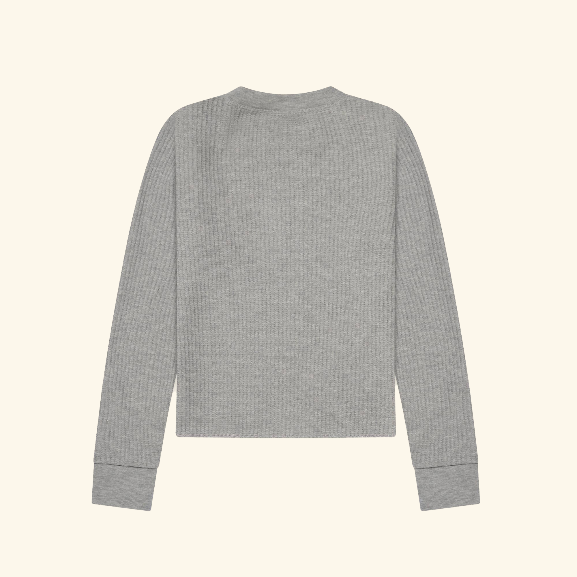 Women's Western Athletic Thermal Tee (Heather Grey)