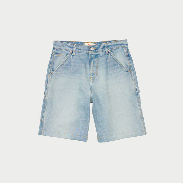 Pacsun Light Indigo Extreme Baggy Denim Shorts | PacSun