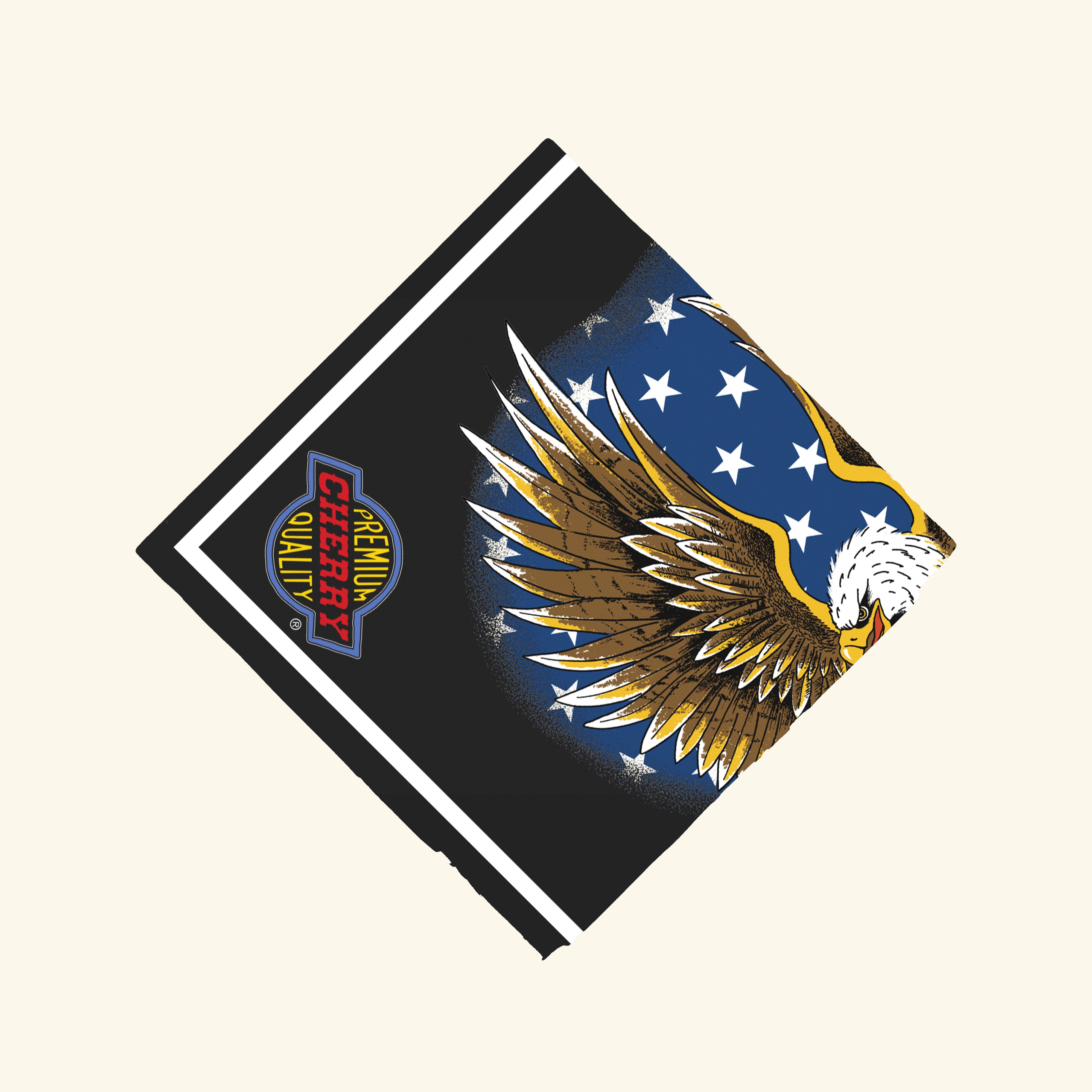 Eagle Bandana (Black) – CHERRY LA