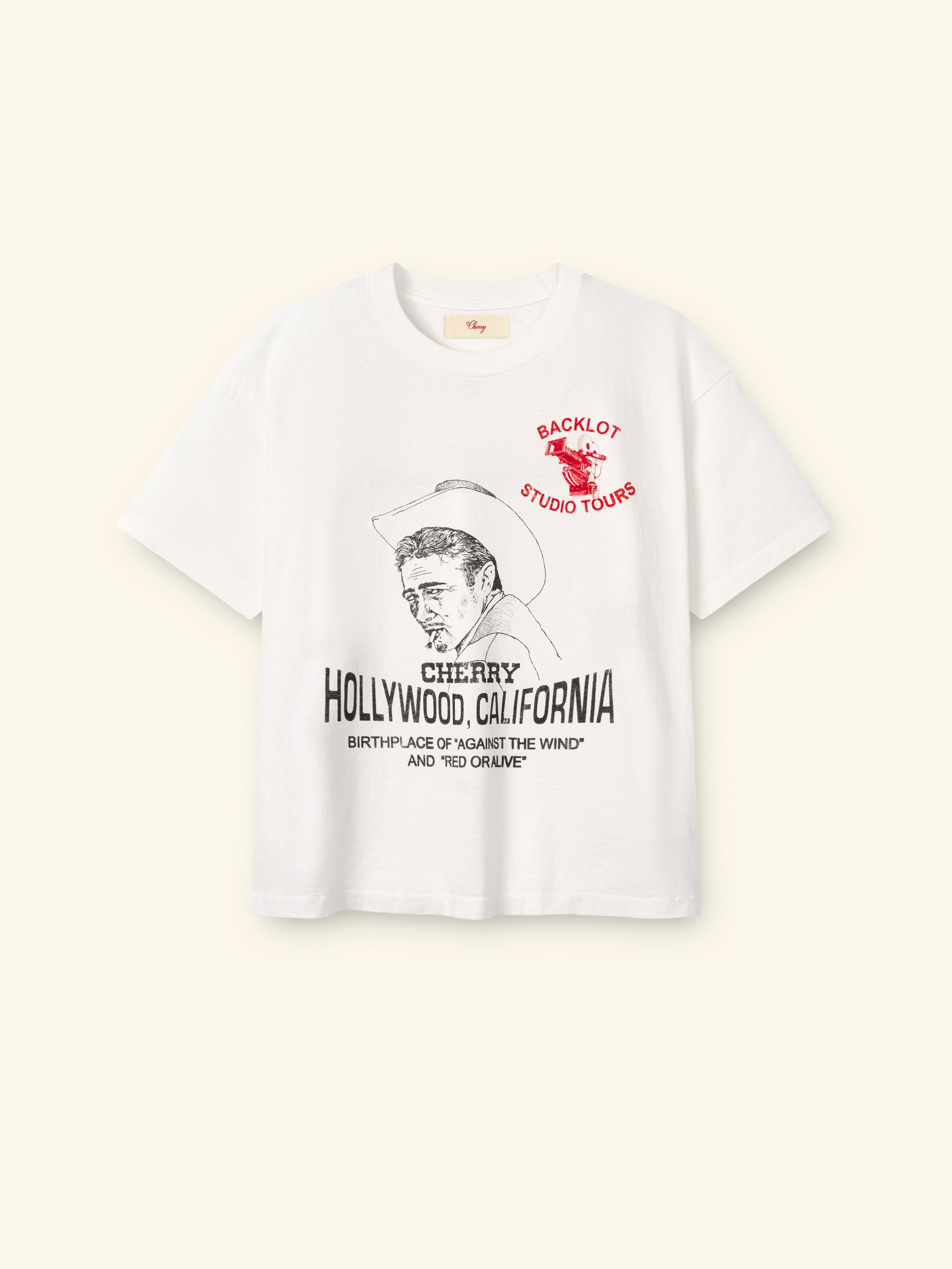 Back Lot Classic T-Shirt (Vintage White)