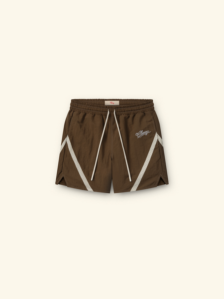 Nylon Running Shorts (Brown) – CHERRY LA Nylon Running Shorts (Brown) – CHERRY LA