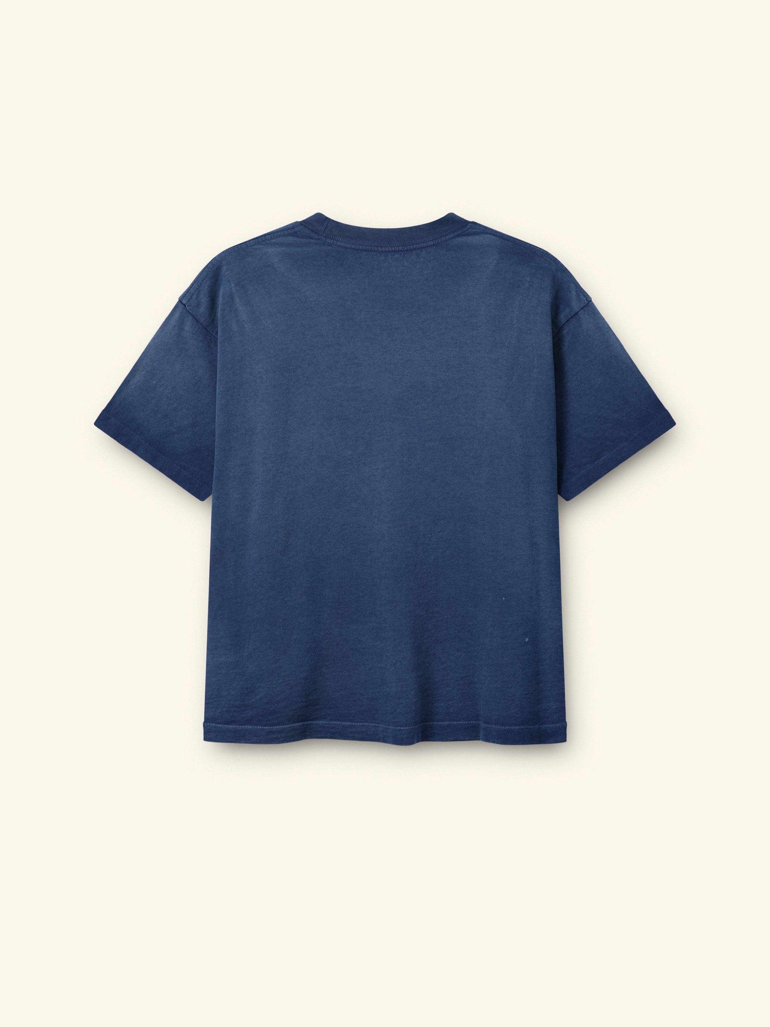 Chevron Boxy Pocket T-Shirt (Faded Navy) – CHERRY LA