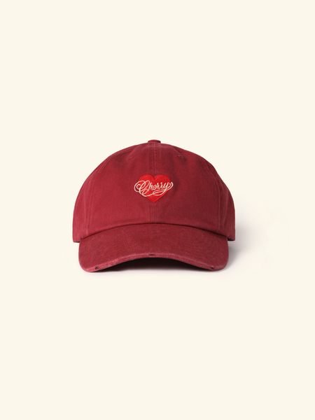 キャップ CHERRY LOS ANGELES CHERRY 6-PANEL CAP Valentine's 6 Panel Hat (Red) – CHERRY LA