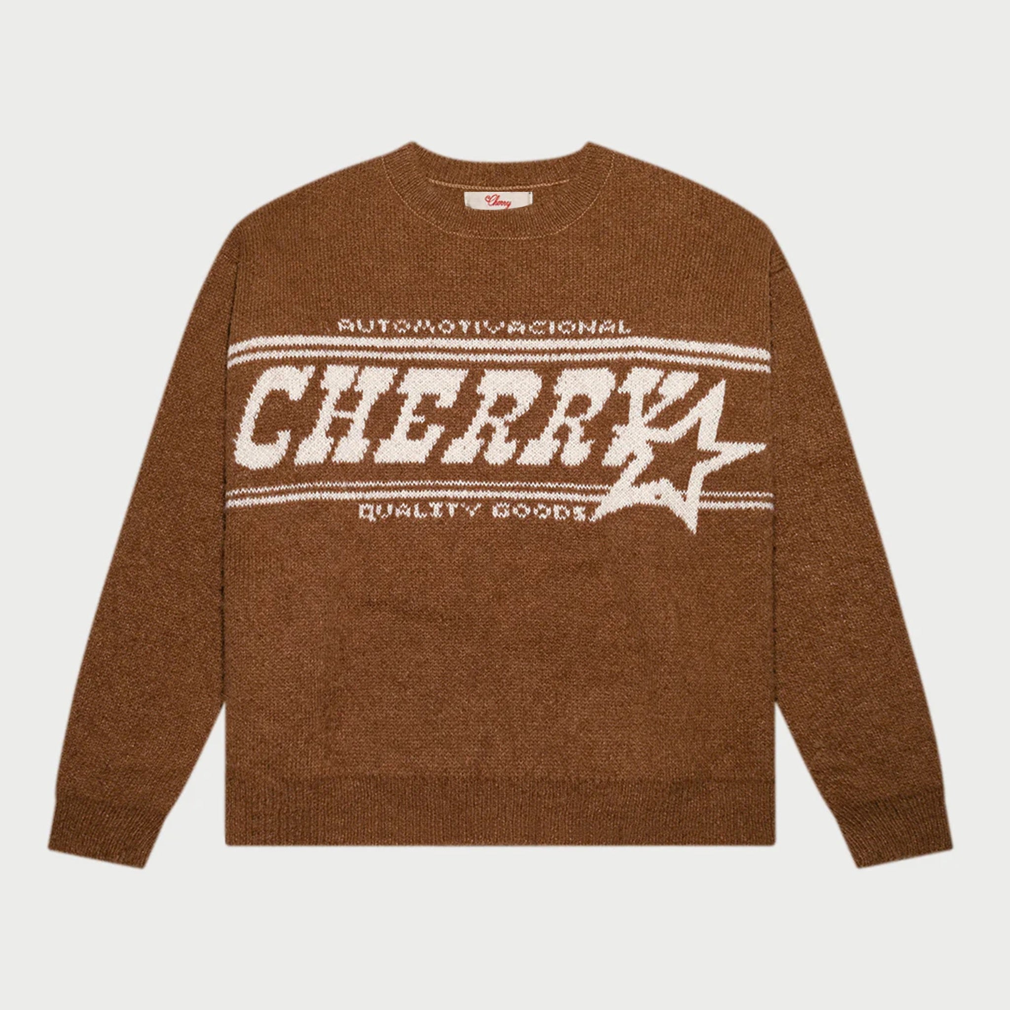 Alpaca Knit Crewneck (Honey)