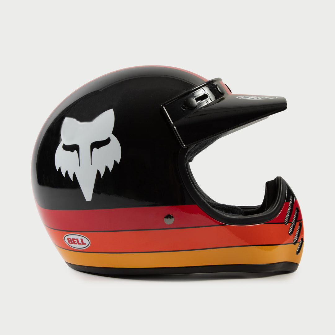 Fox X Cherry Moto-3 Helmet (Black)