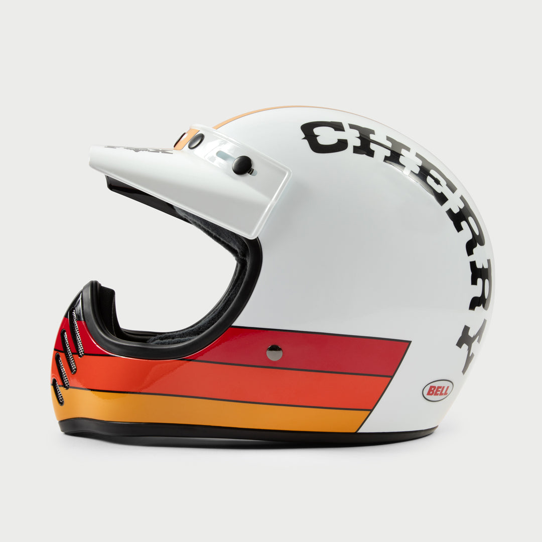 Fox X Cherry Moto-3 Helmet (Black)