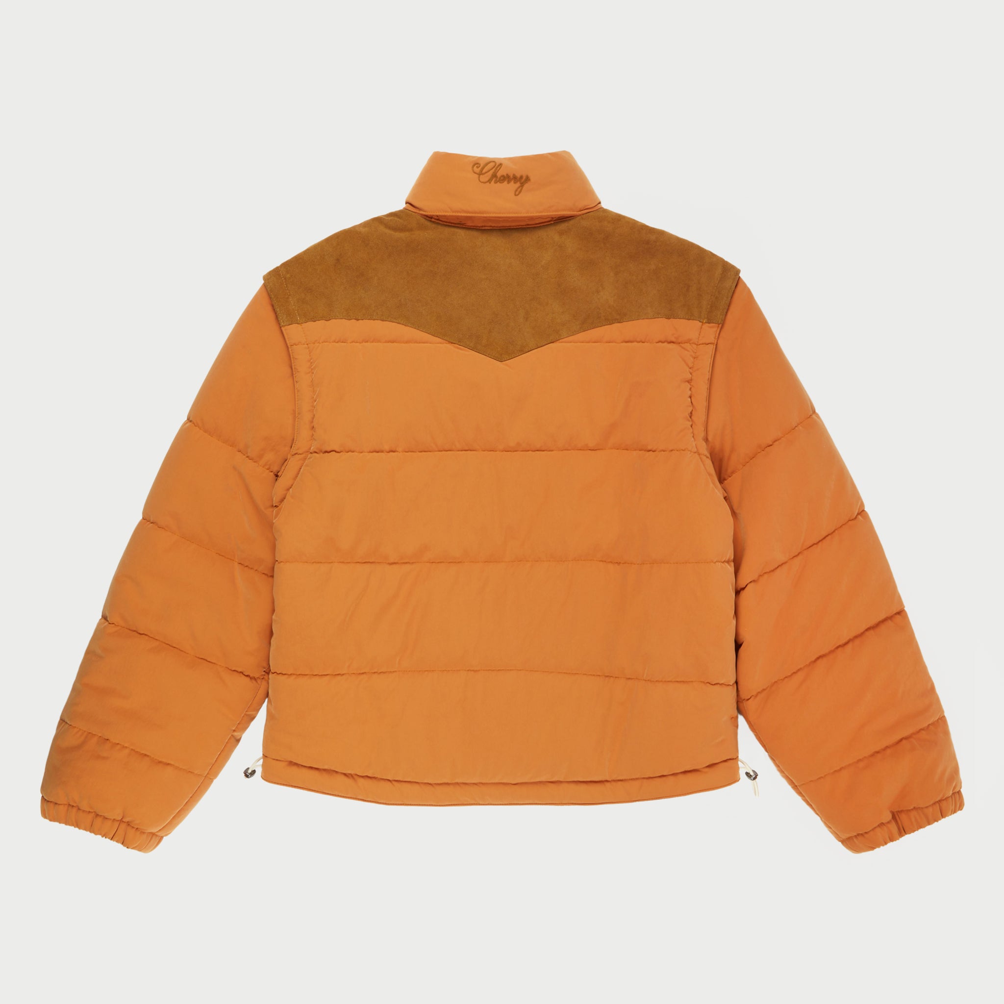 Mountain Puffer Jacket (Orange)