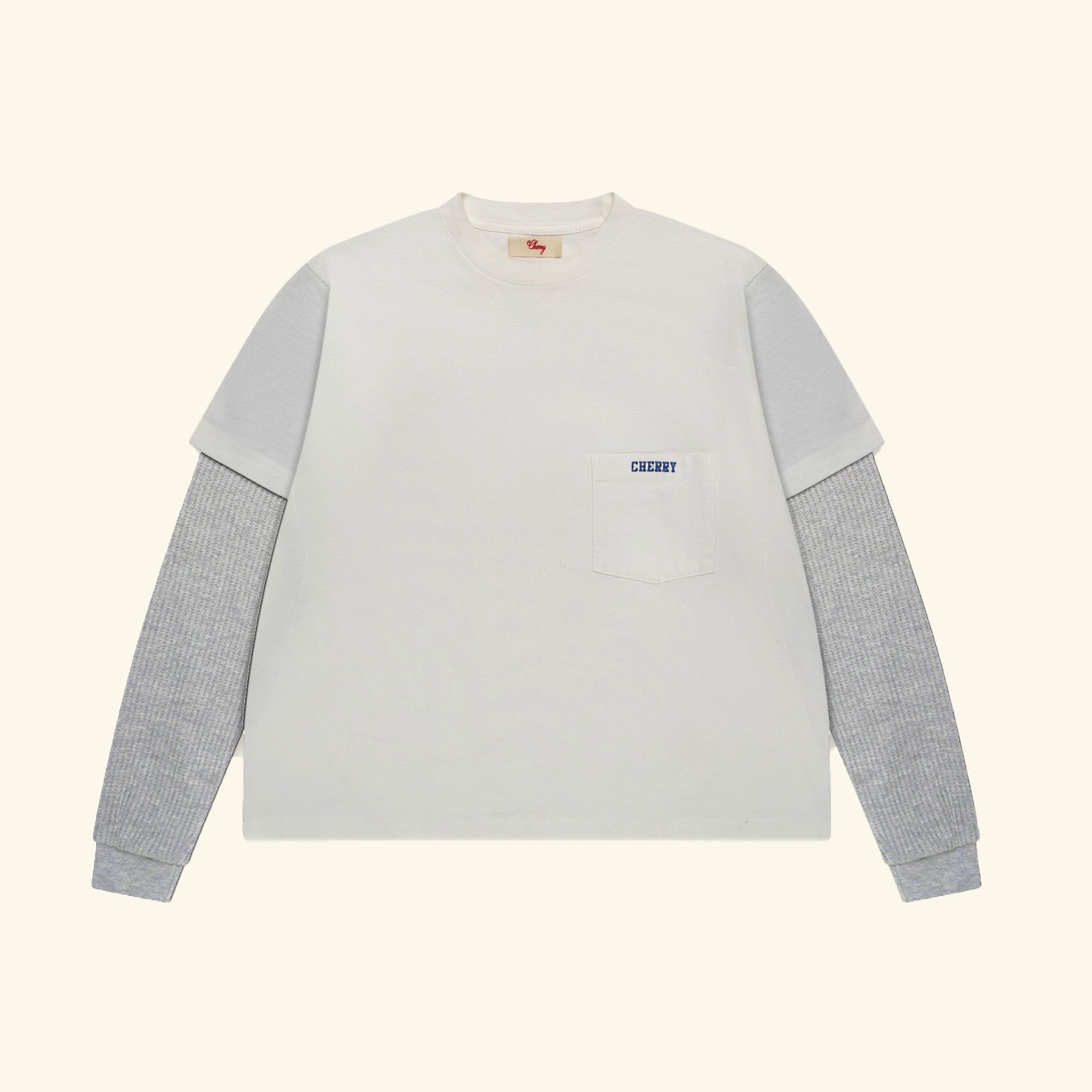 General Store Boxy Long Sleeve Thermal (Vintage White) – CHERRY LA